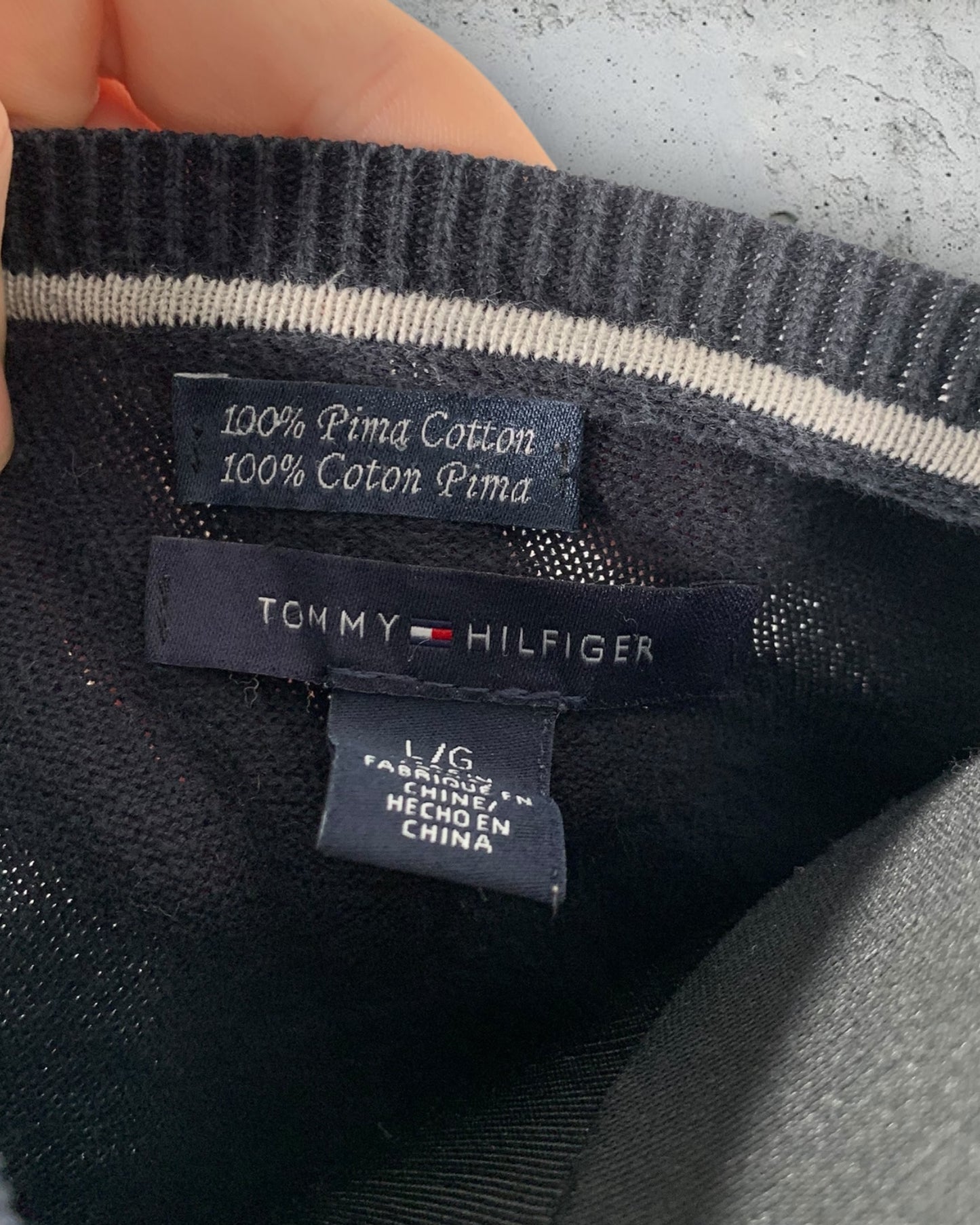 Pull Col V Tommy Hilfiger ( L / 40 / 12 )