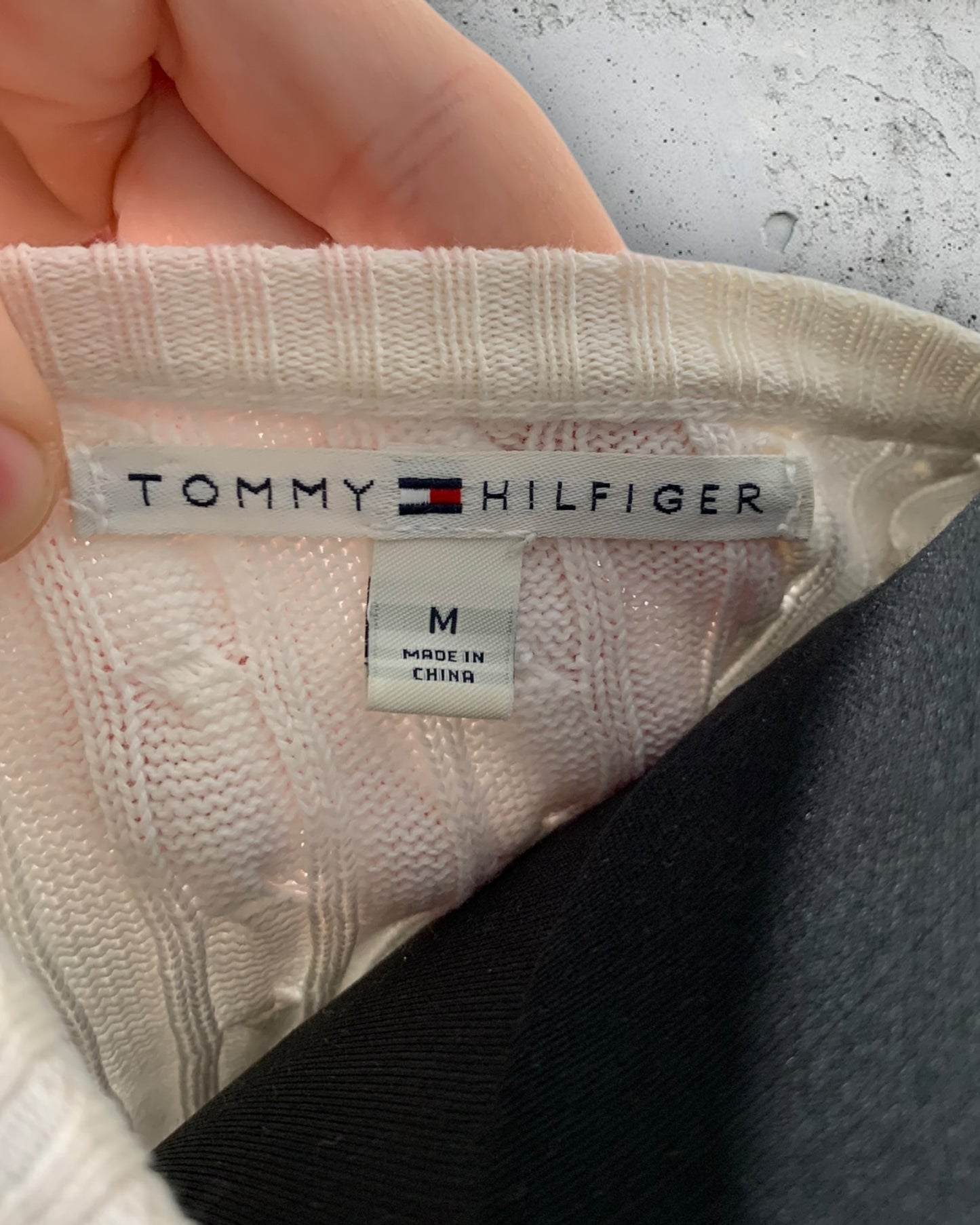 Pull Torsadé Tommy Hilfiger ( M / 38 / 10 )