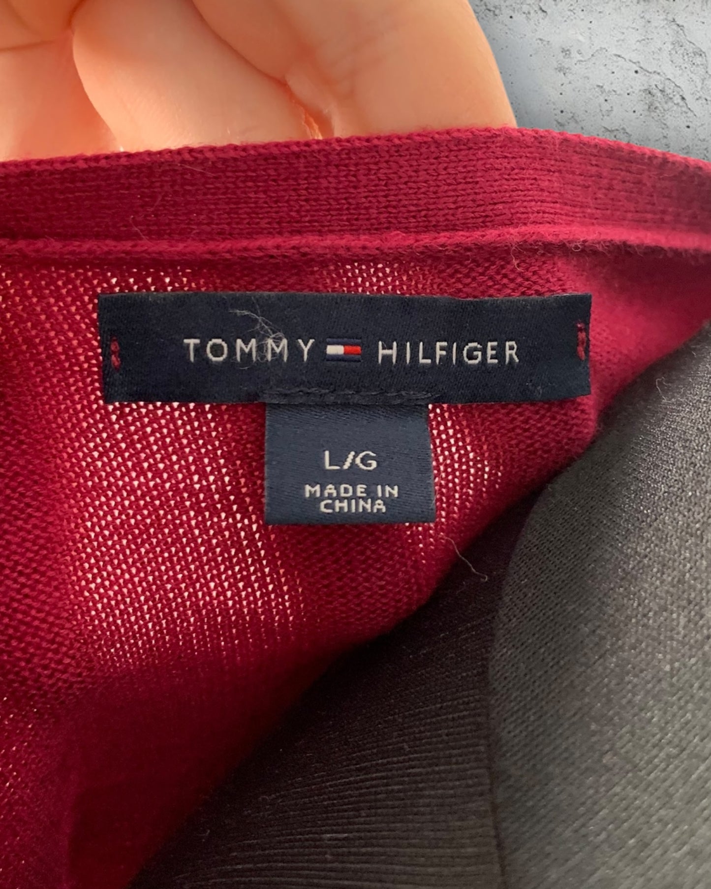 Pull Col V Tommy Hilfiger ( L / 40 / 12 )