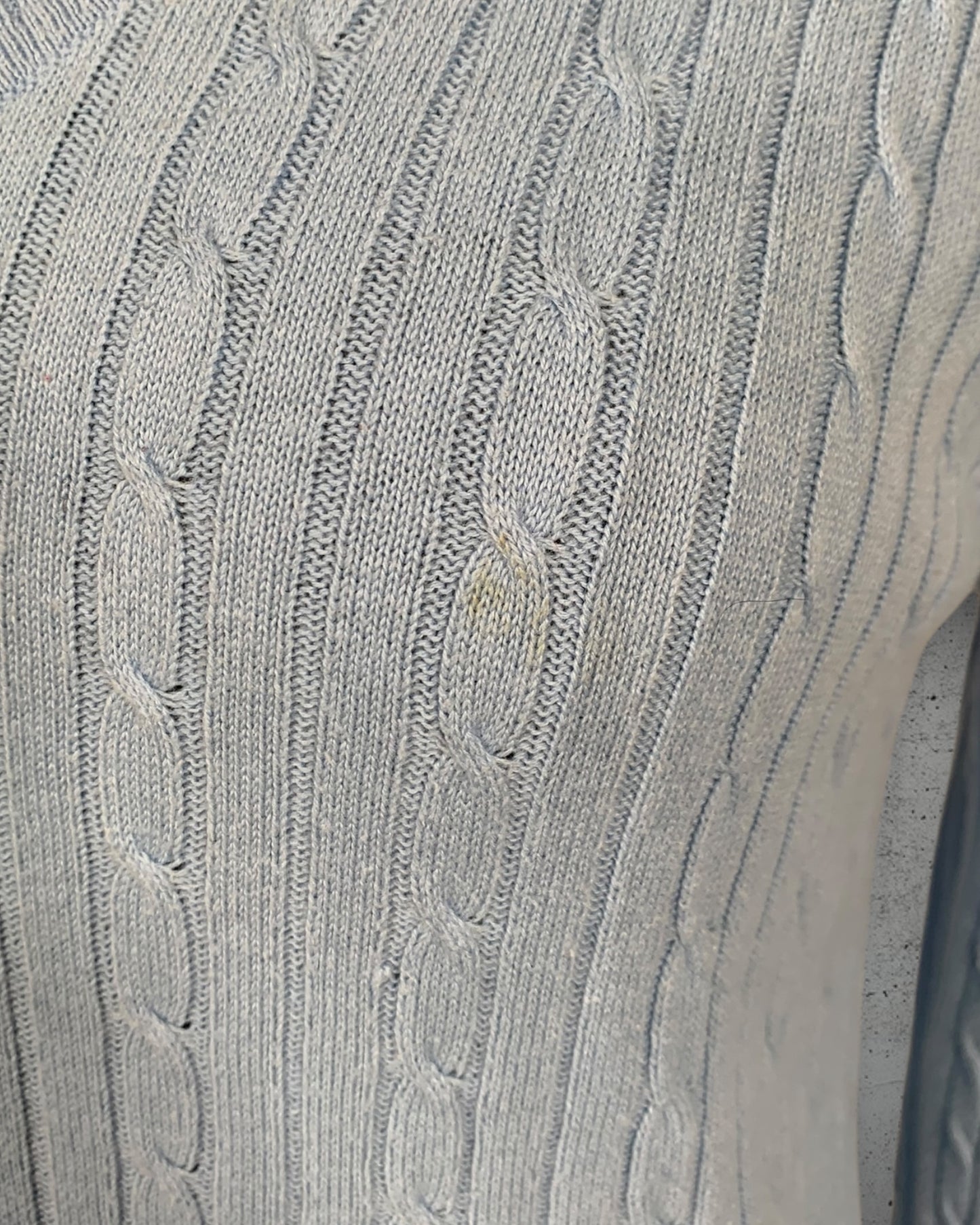 Pull Col V Torsadé Tommy Hilfiger ( M / 38 / 10 )