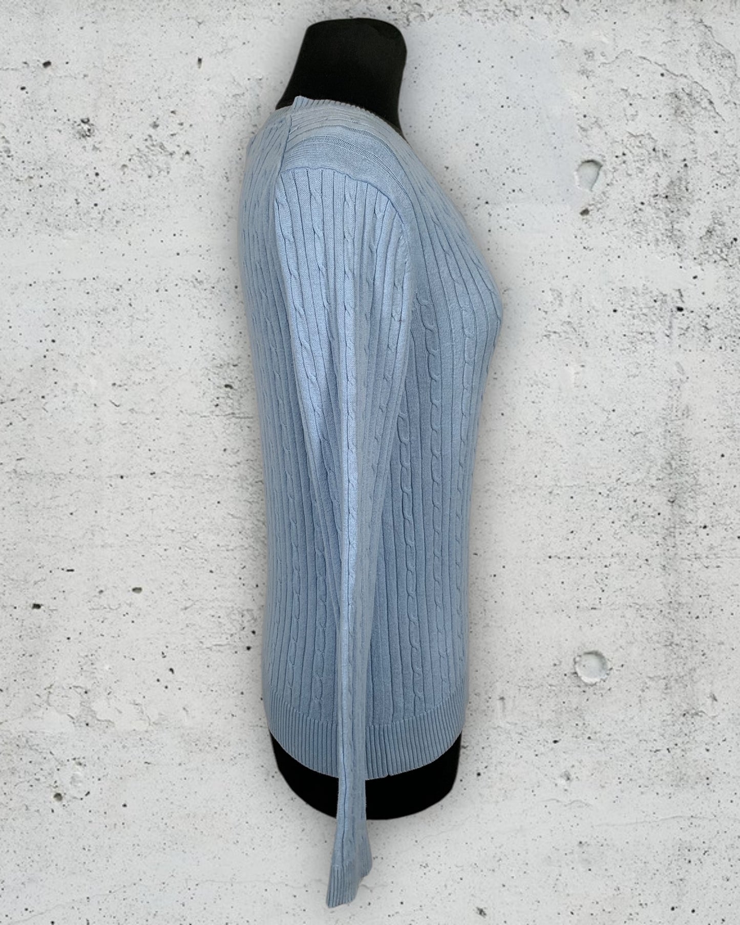 Pull Col V Torsadé Tommy Hilfiger ( M / 38 / 10 )