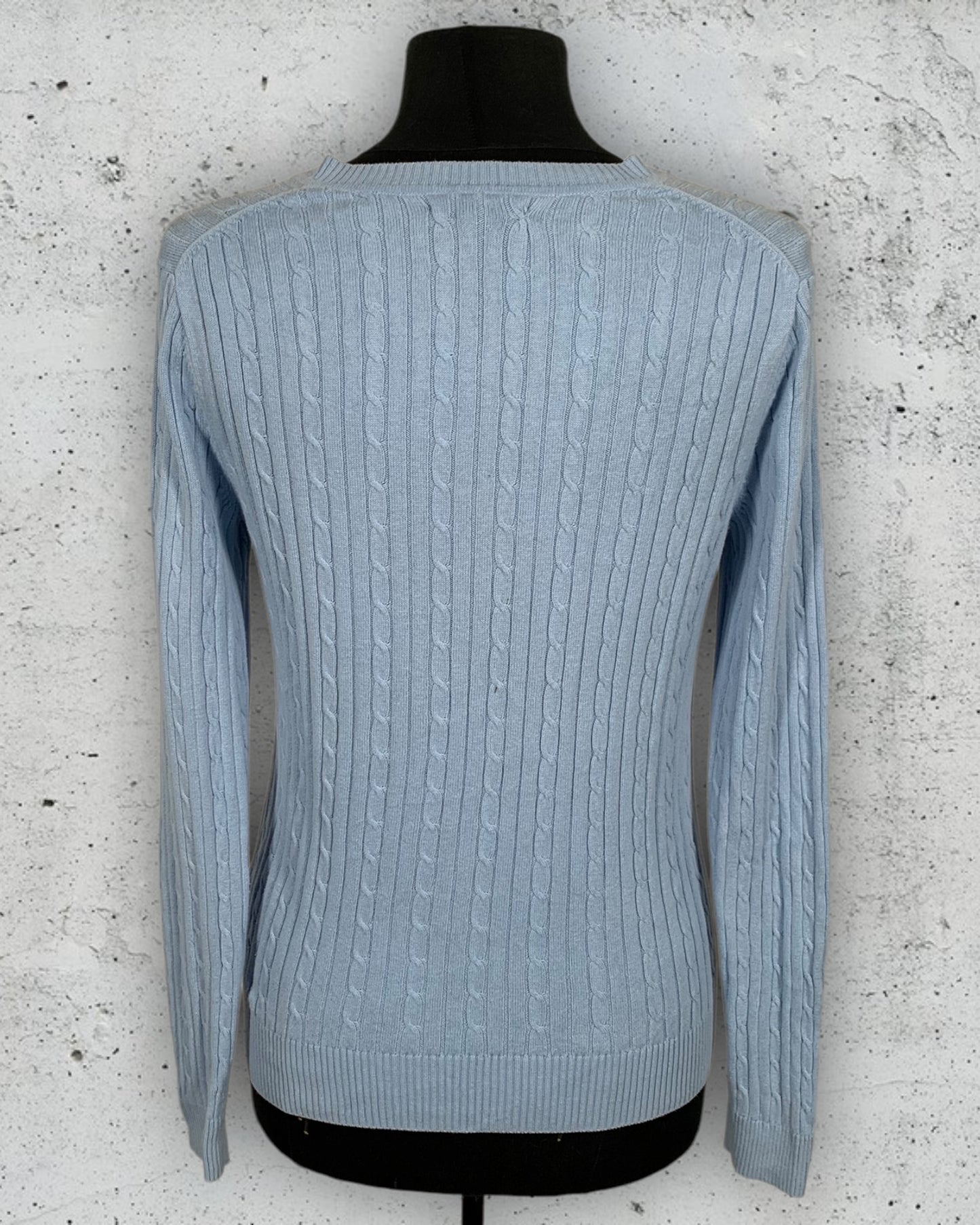 Pull Col V Torsadé Tommy Hilfiger ( M / 38 / 10 )