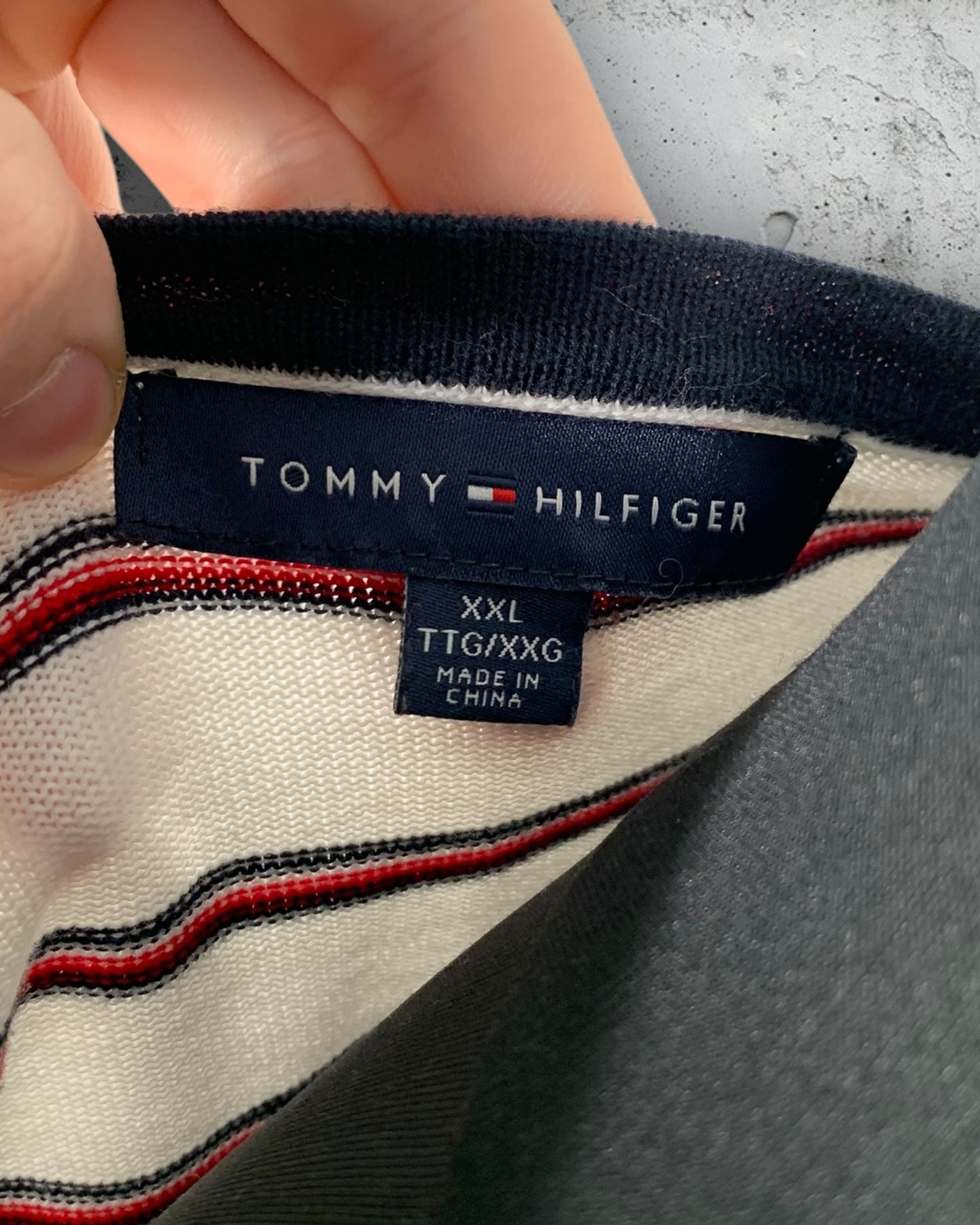 Pull Col V Tommy Hilfiger ( XXL / 44 / 16 )