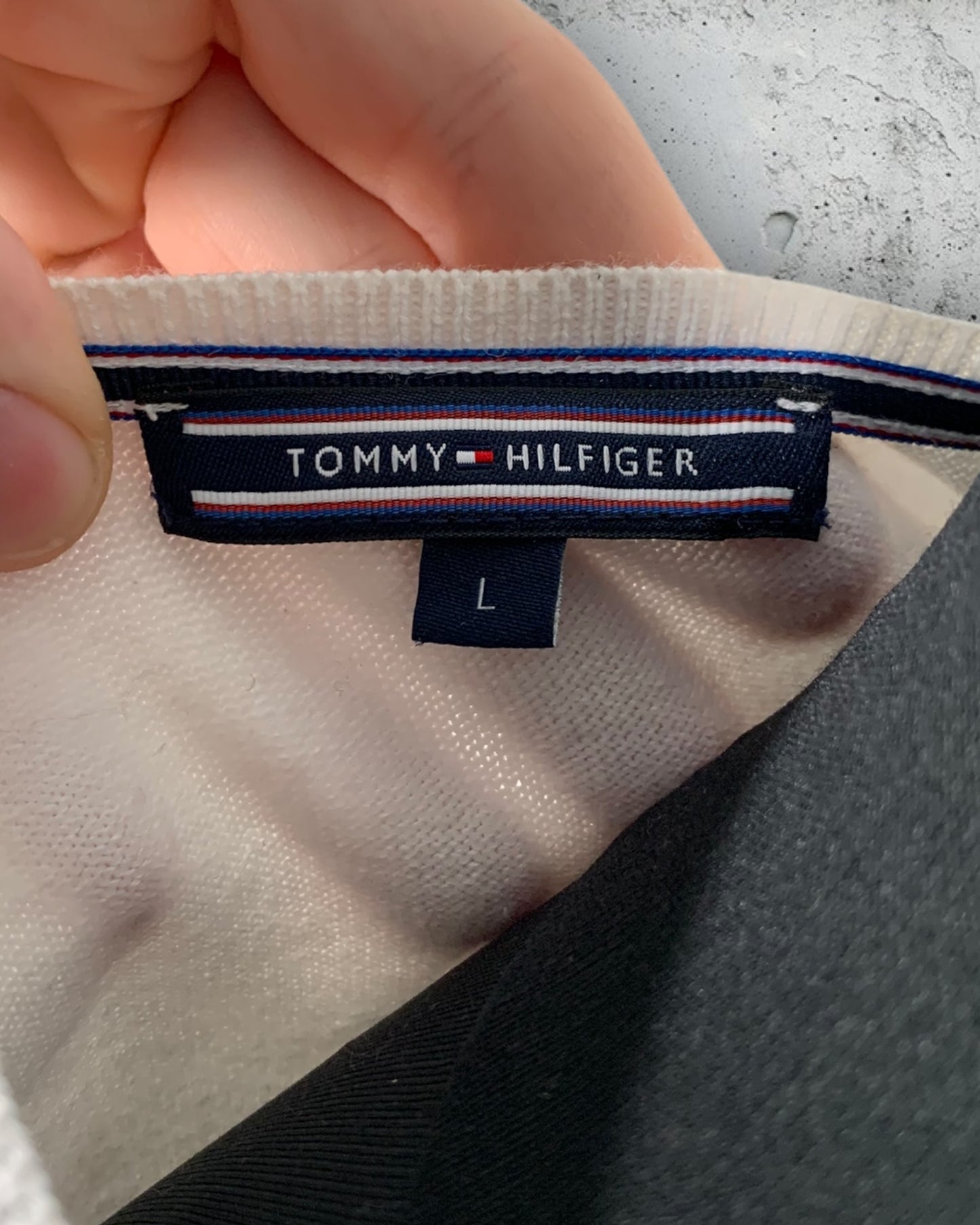 Pull Col V Tommy Hilfiger ( L / 40 / 12 )