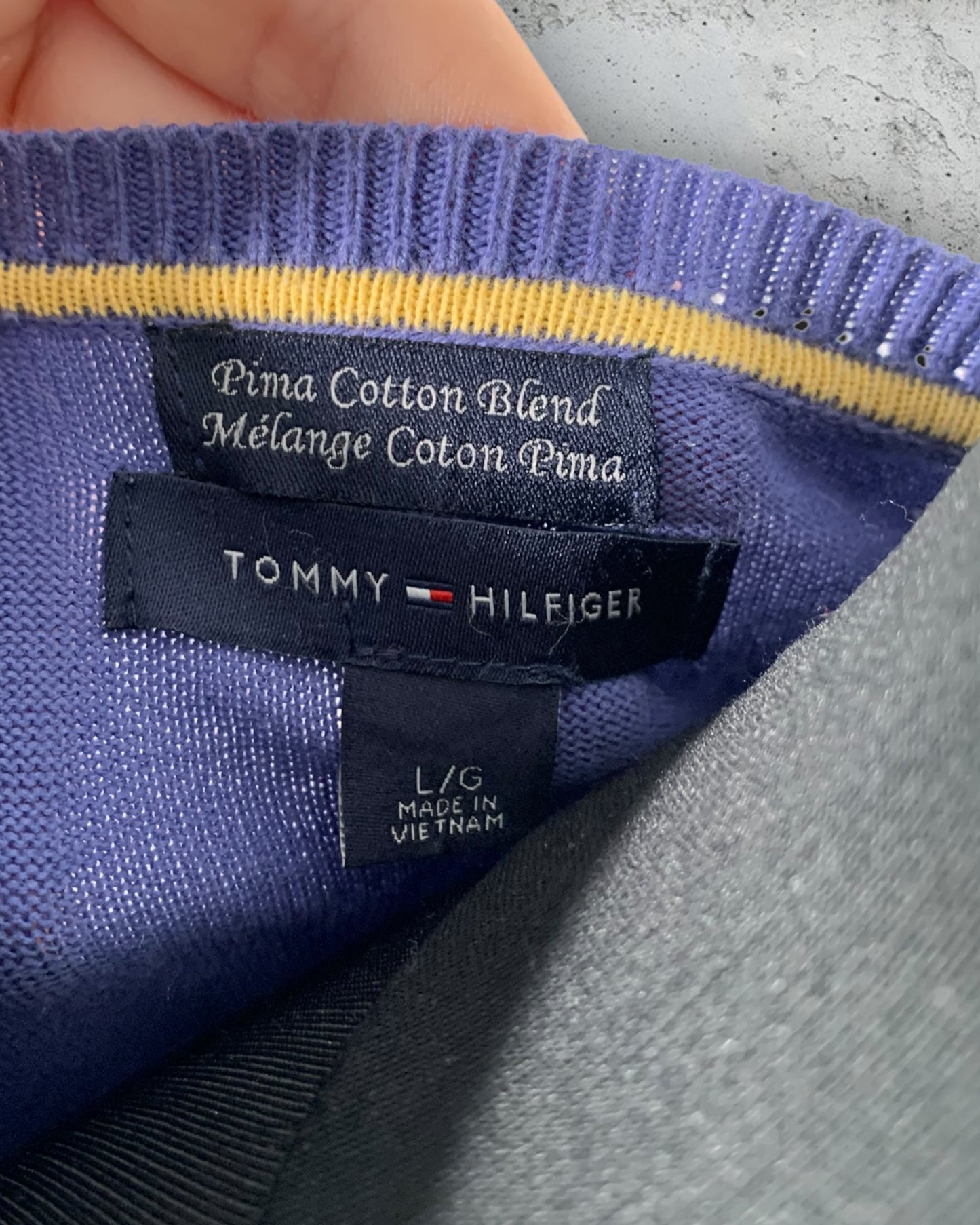 Pull Col V Tommy Hilfiger ( L / 40 / 12 )