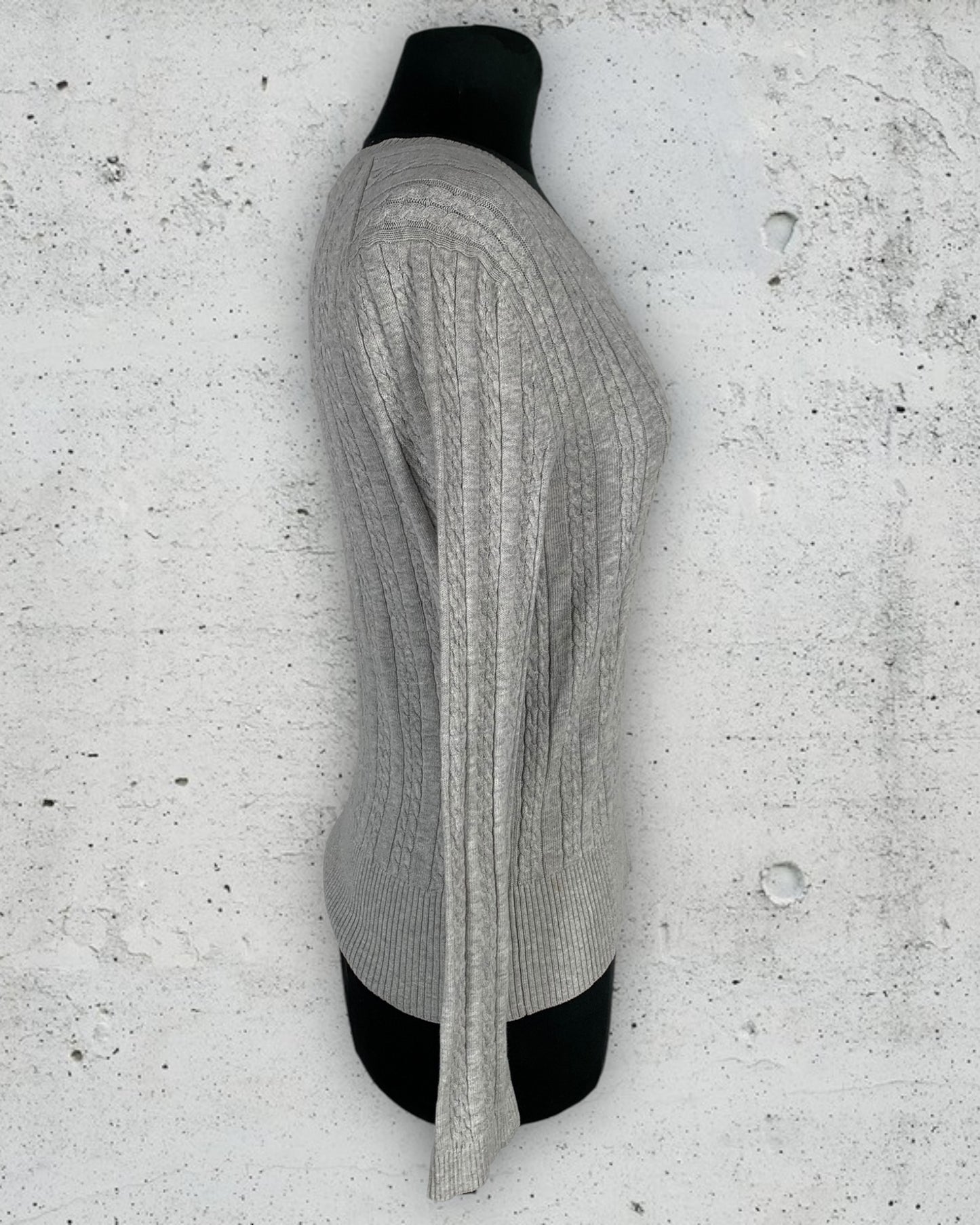 Pull Col V Torsadé Tommy Hilfiger ( M / 38 / 10 )