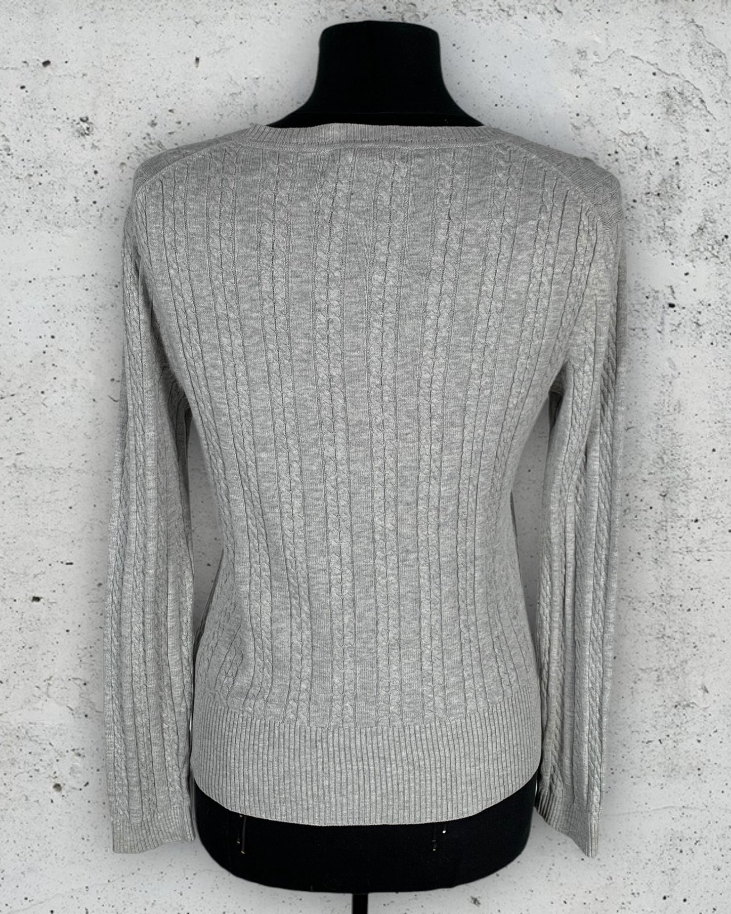 Pull Col V Torsadé Tommy Hilfiger ( M / 38 / 10 )