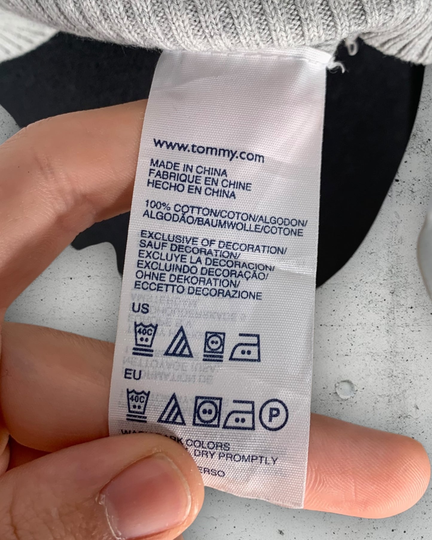 Pull Col V Torsadé Tommy Hilfiger ( M / 38 / 10 )