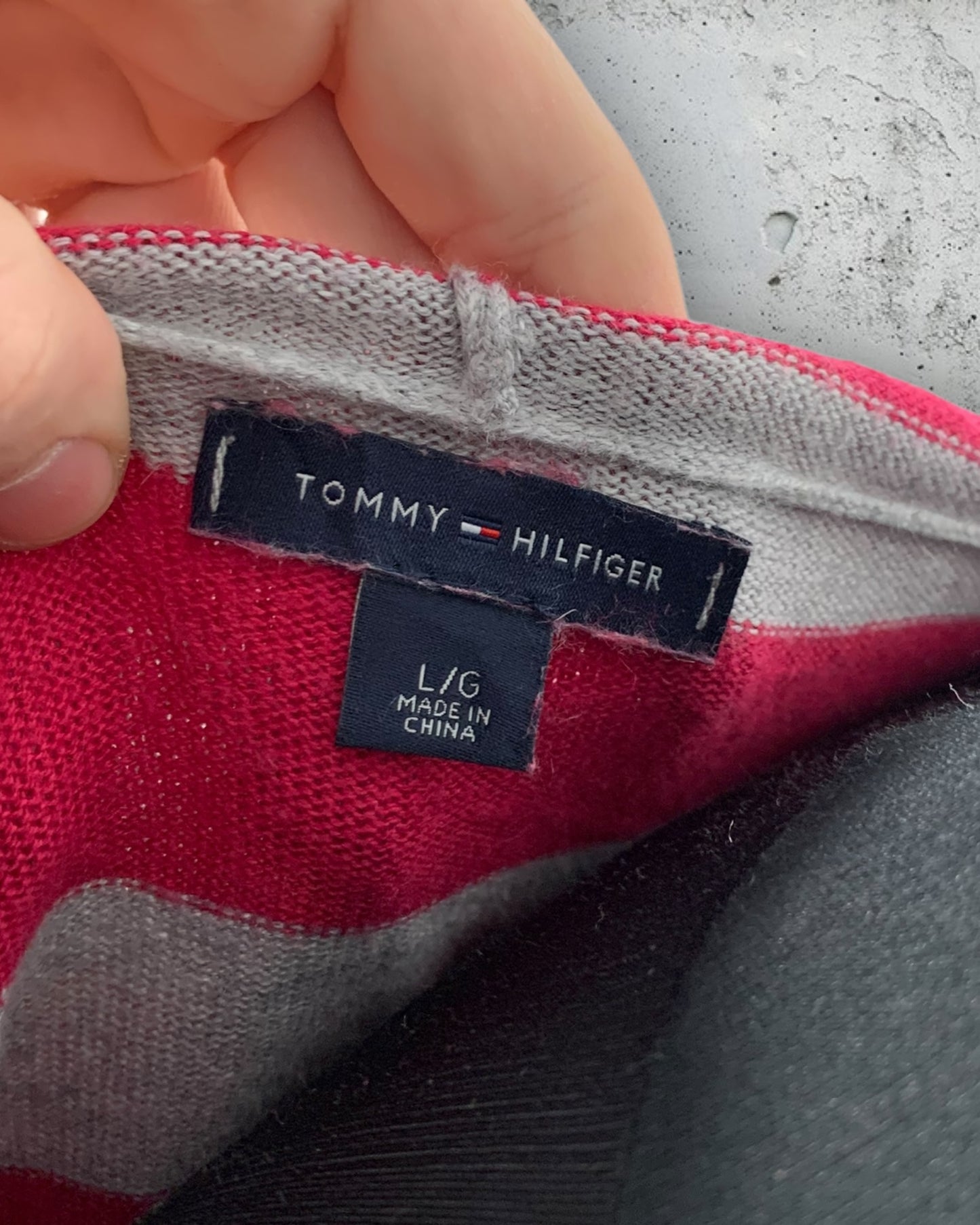 Pull Col V Tommy Hilfiger ( L / 40 / 12 )