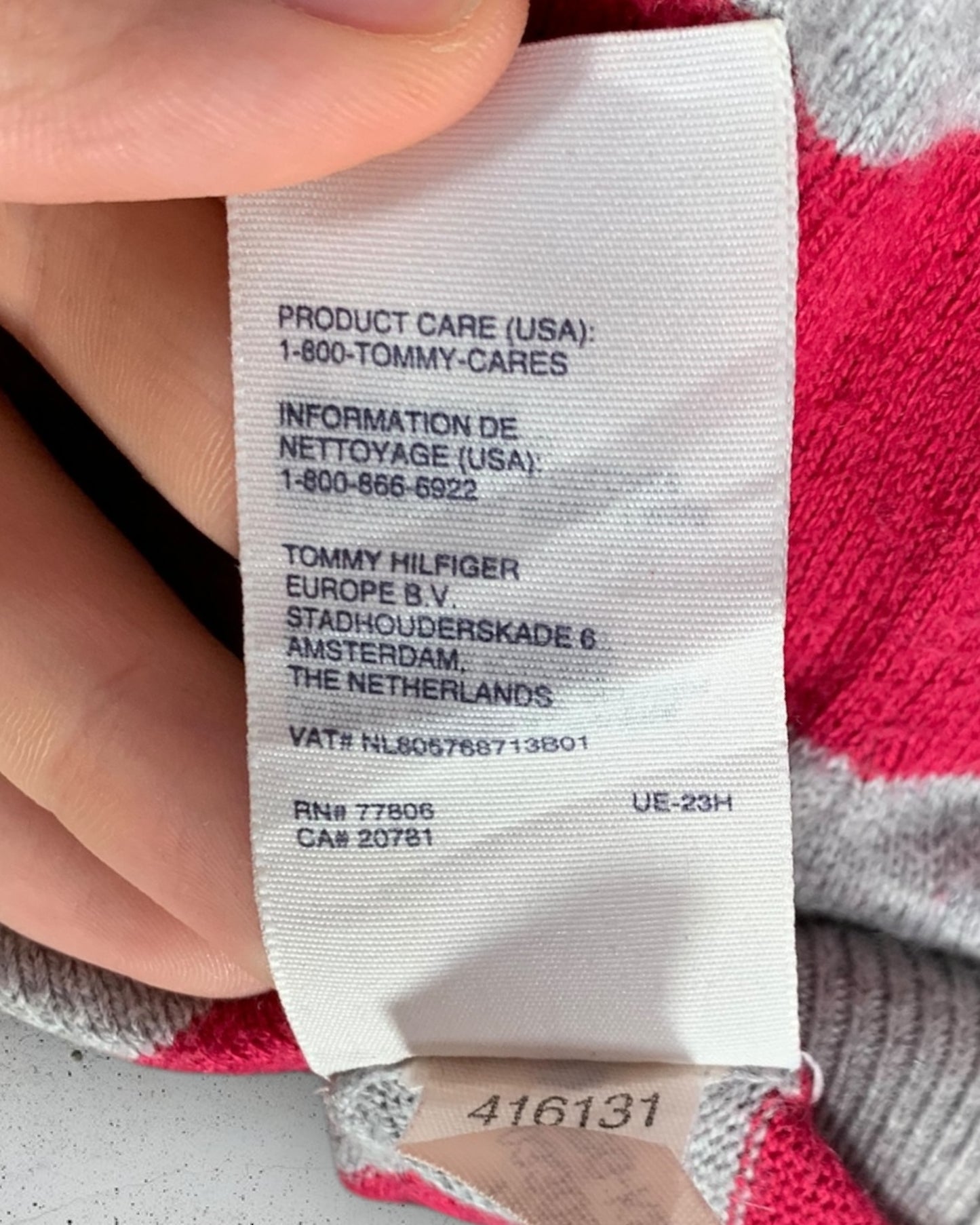 Pull Col V Tommy Hilfiger ( L / 40 / 12 )