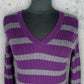 Pull Col V Torsadé Tommy Hilfiger ( M / 38 / 10 )