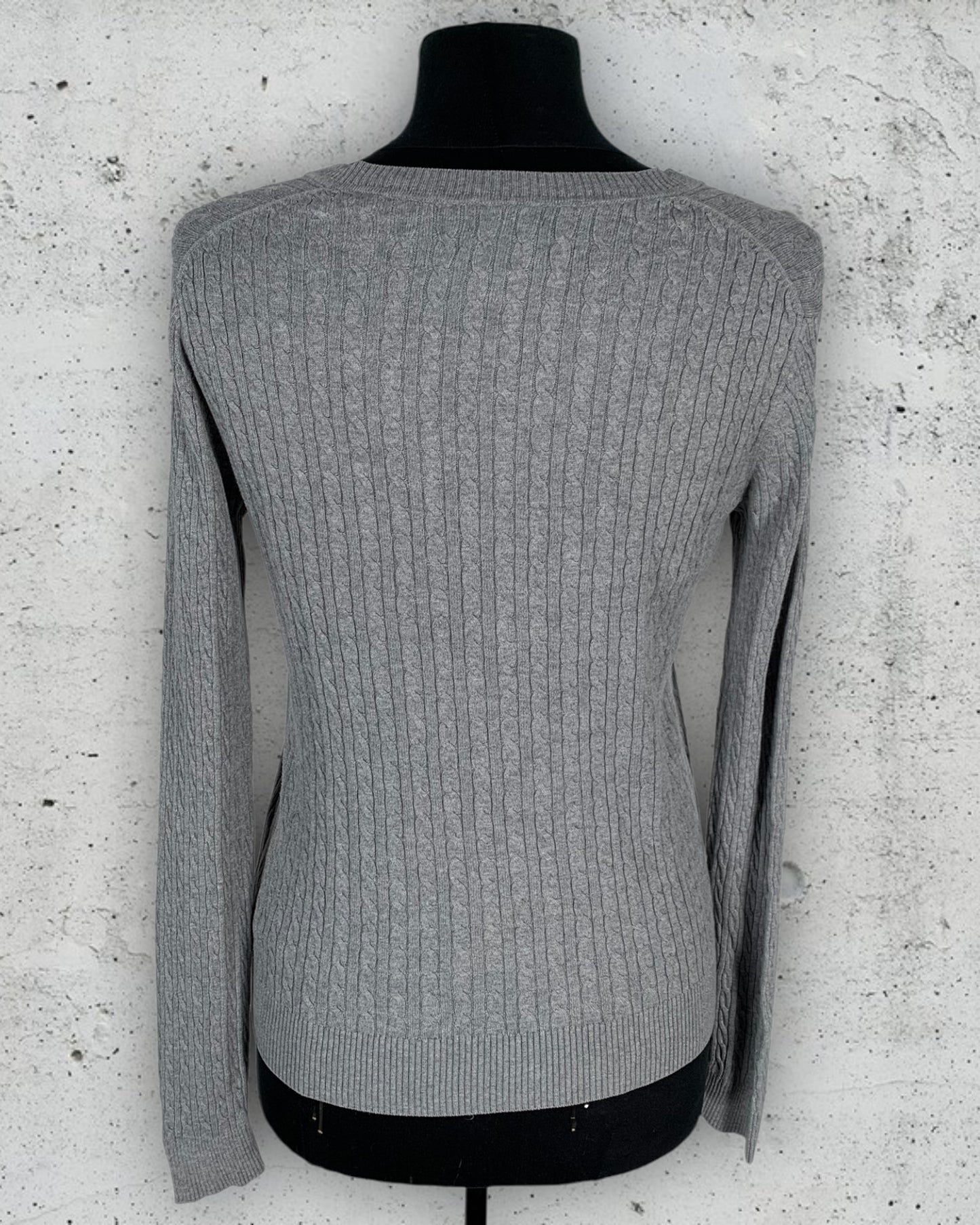 Pull Col V Torsadé Tommy Hilfiger ( M / 38 / 10 )