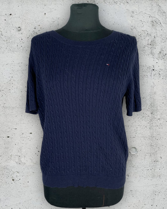 Pull Manches Courtes Torsadé Tommy Hilfiger ( XL / 42 / 14 )