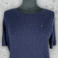 Pull Manches Courtes Torsadé Tommy Hilfiger ( XL / 42 / 14 )