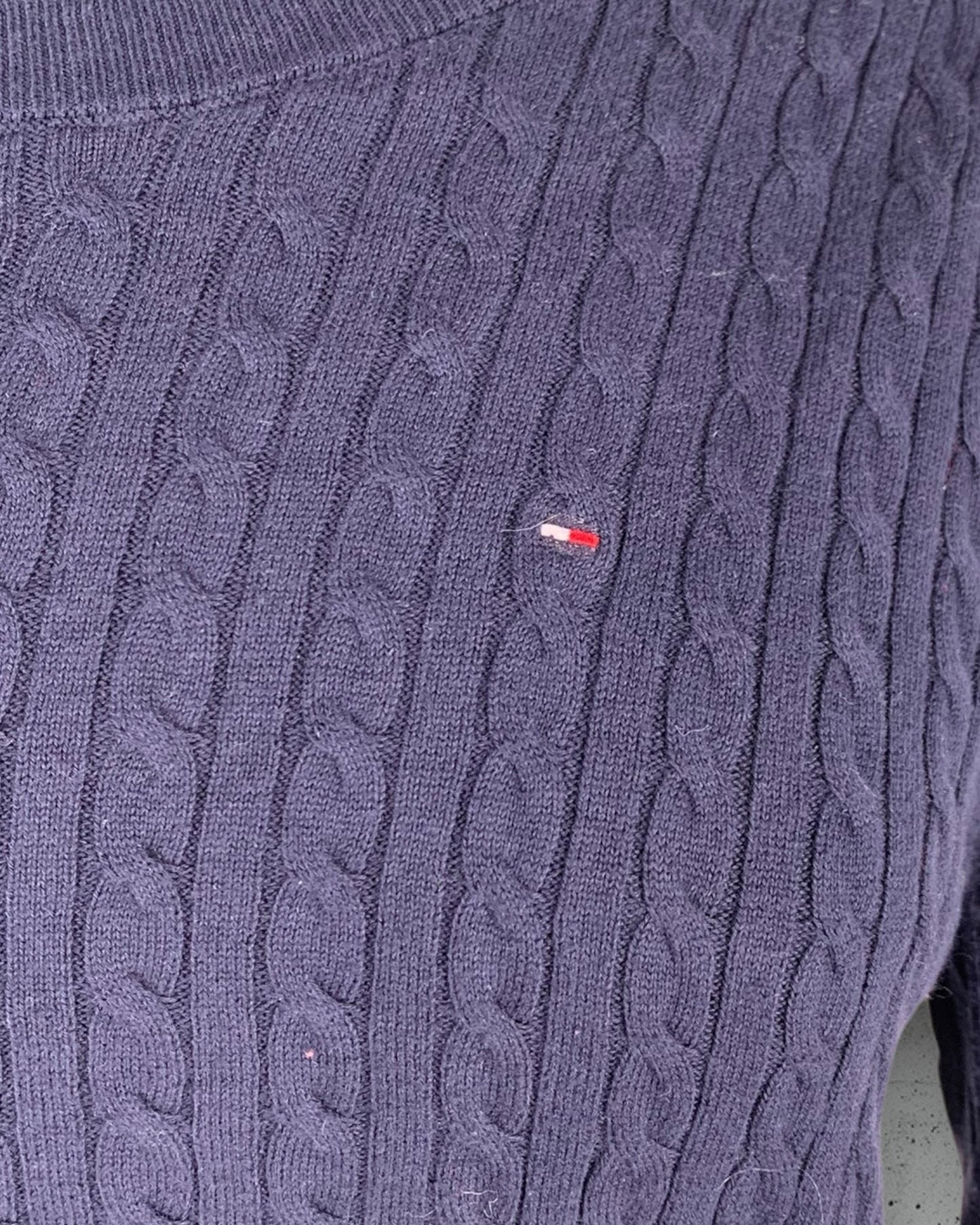 Pull Manches Courtes Torsadé Tommy Hilfiger ( XL / 42 / 14 )