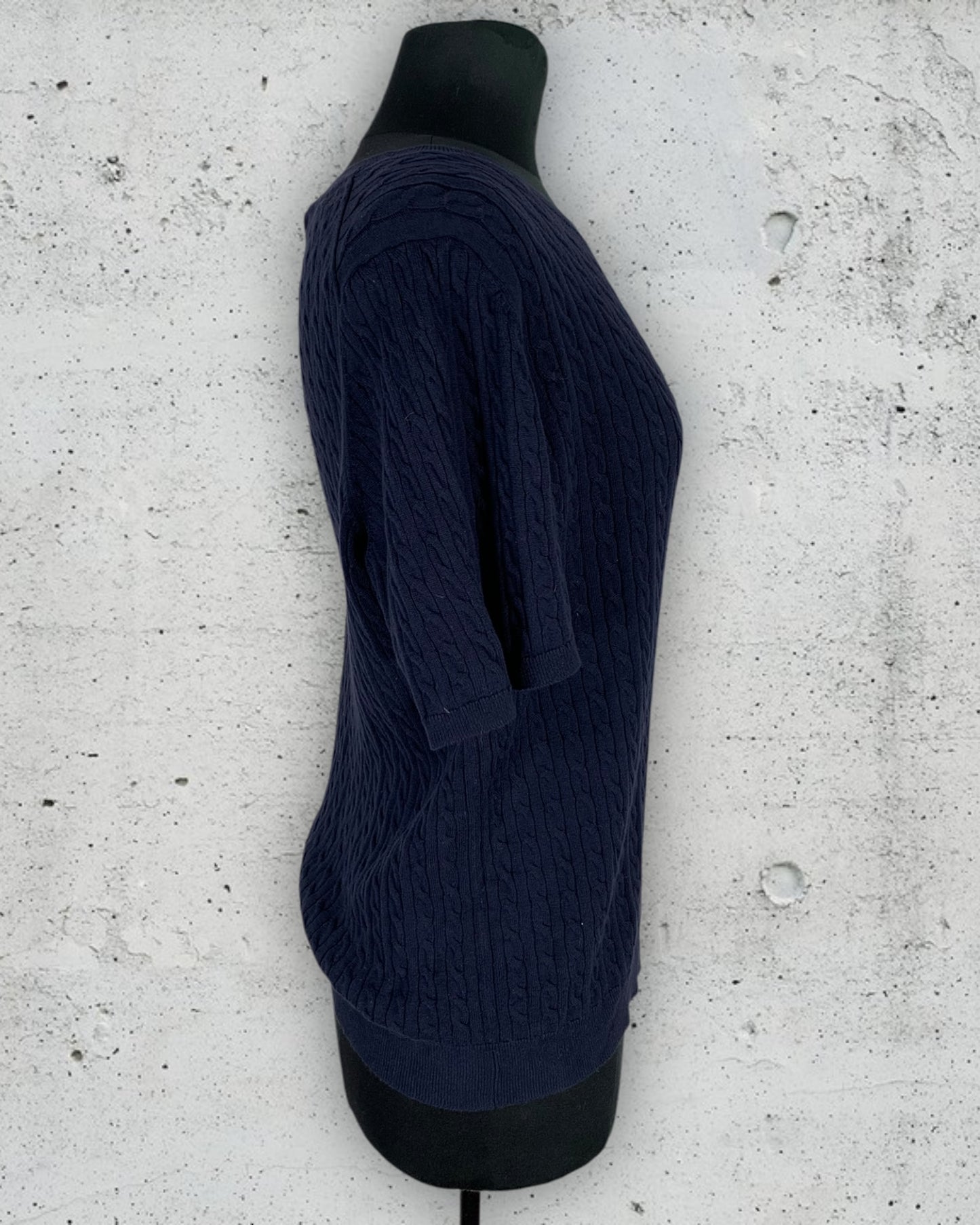 Pull Manches Courtes Torsadé Tommy Hilfiger ( XL / 42 / 14 )