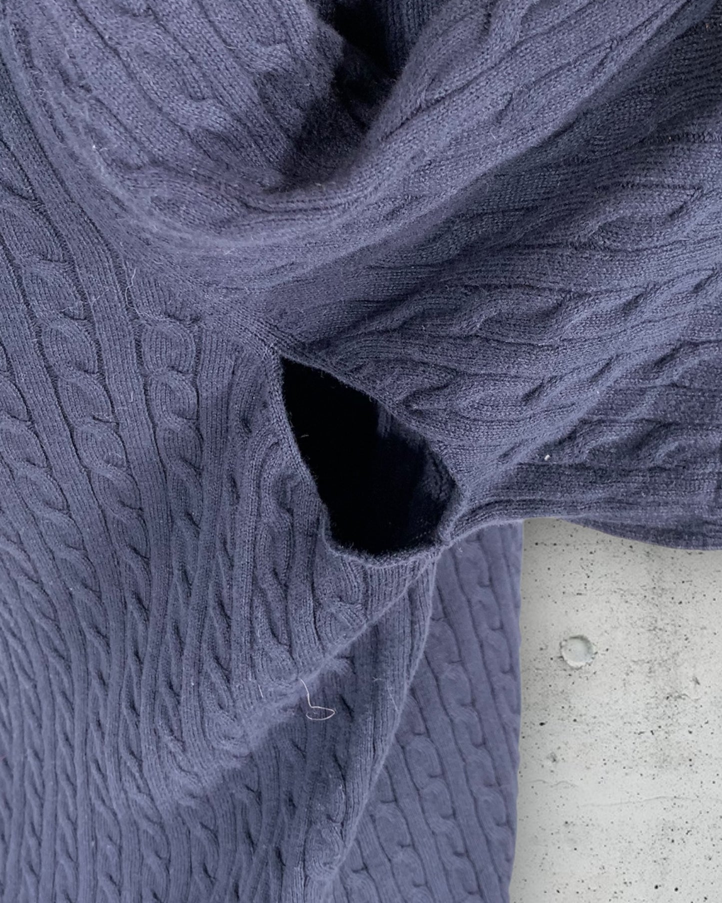 Pull Manches Courtes Torsadé Tommy Hilfiger ( XL / 42 / 14 )