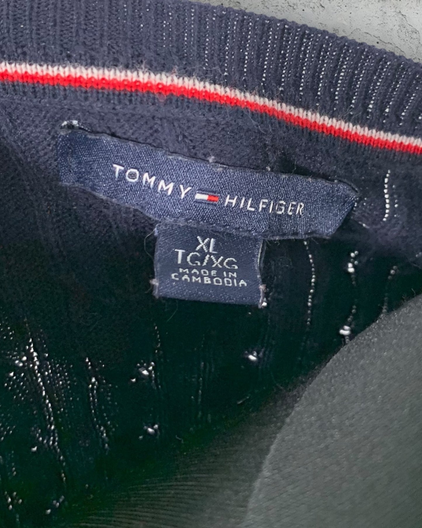 Pull Manches Courtes Torsadé Tommy Hilfiger ( XL / 42 / 14 )