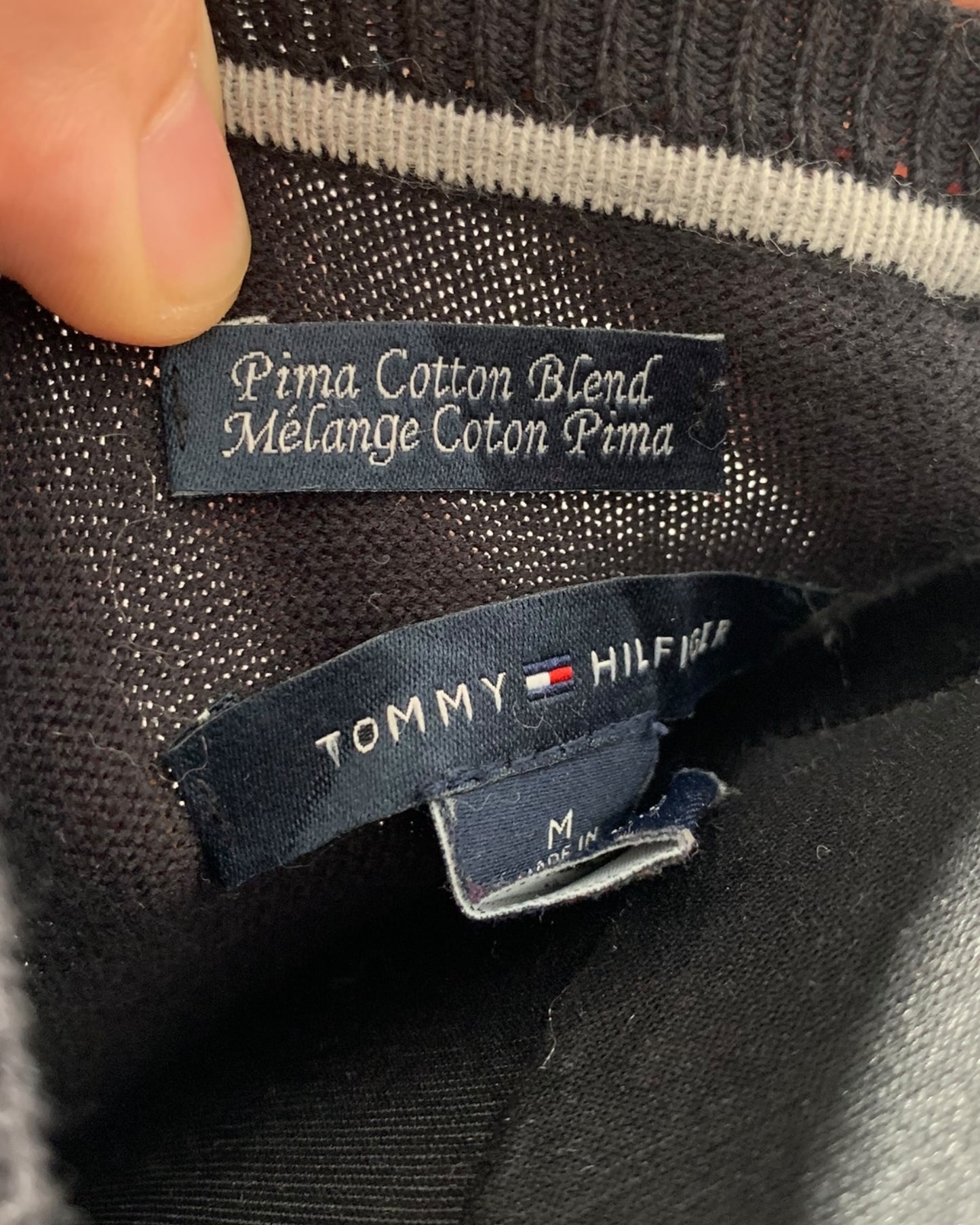 Pull Col V Tommy Hilfiger ( M / 38 / 10 )
