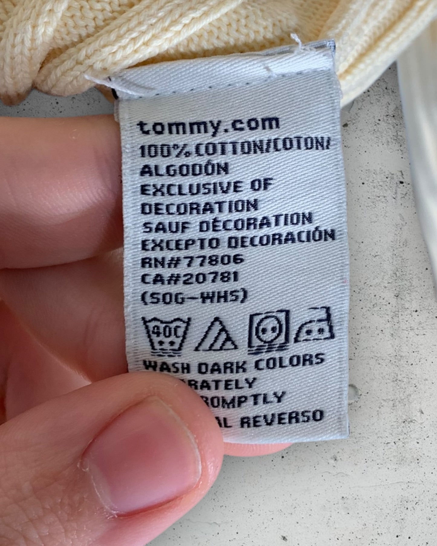 Pull Tommy Hilfiger ( XL / 42 / 14 )