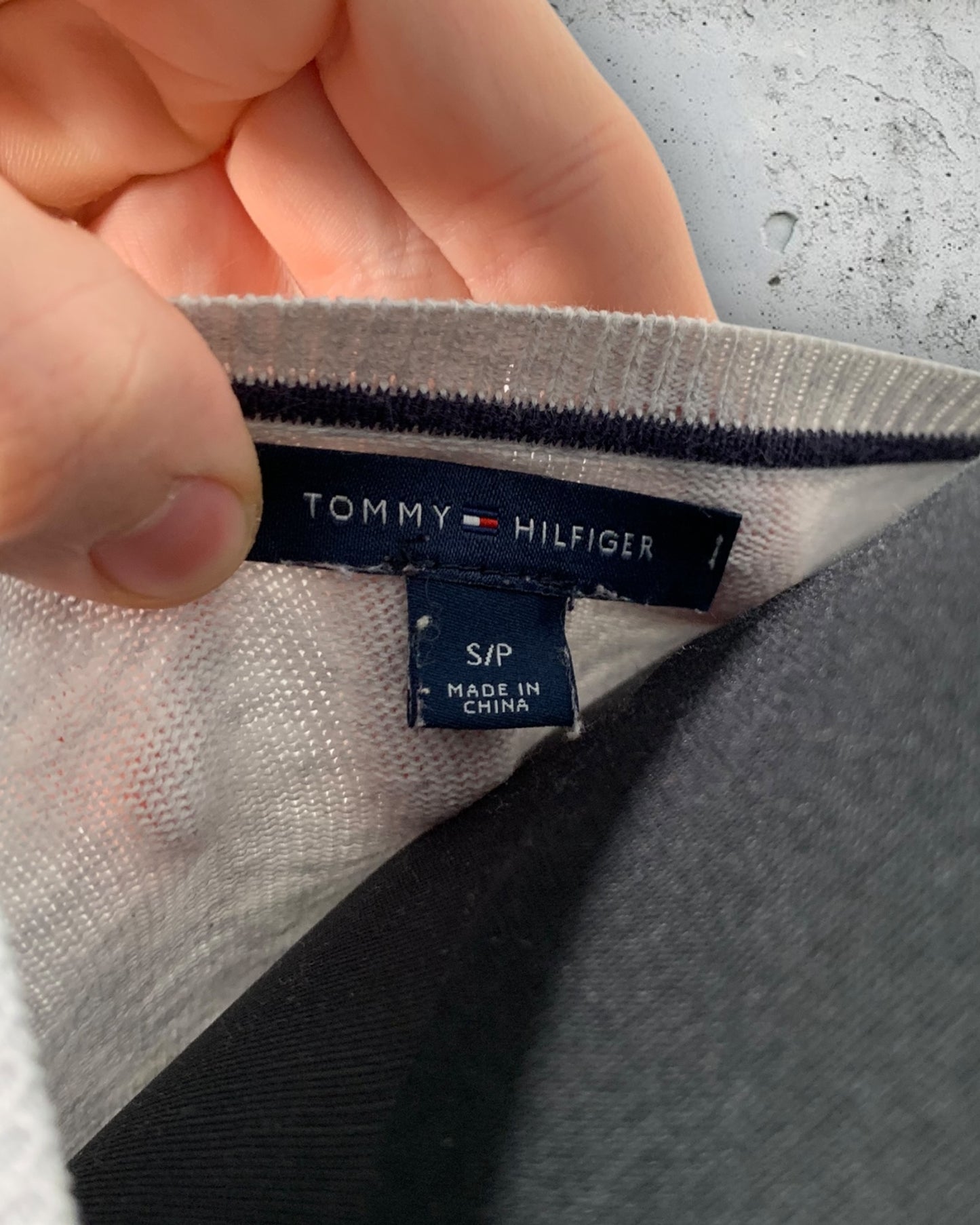 Pull Col V Tommy Hilfiger ( S / 36 / 8 )