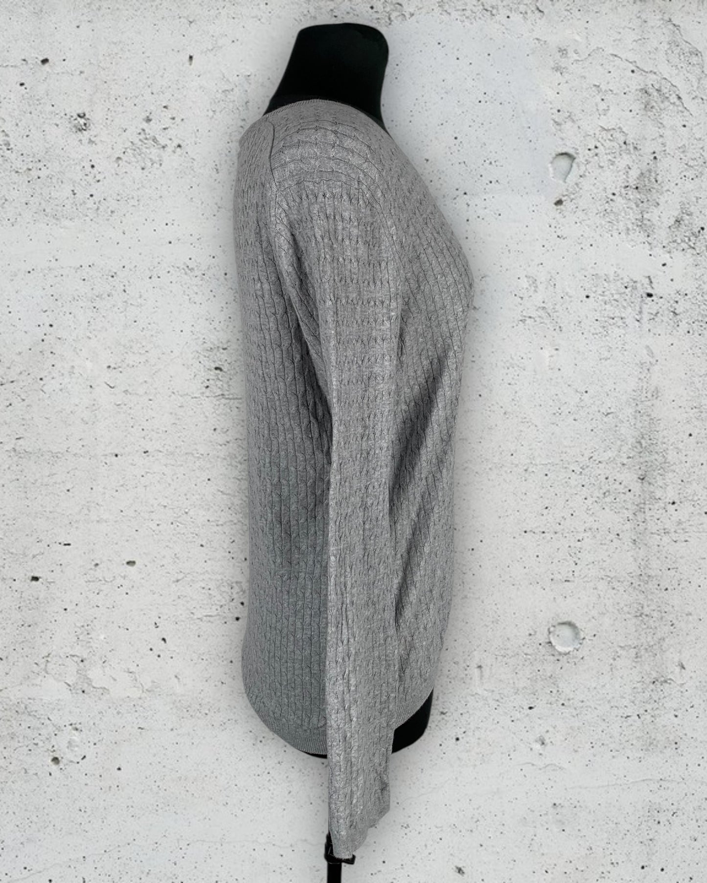 Pull Col V Torsadé Tommy Hilfiger ( L / 40 / 12 )