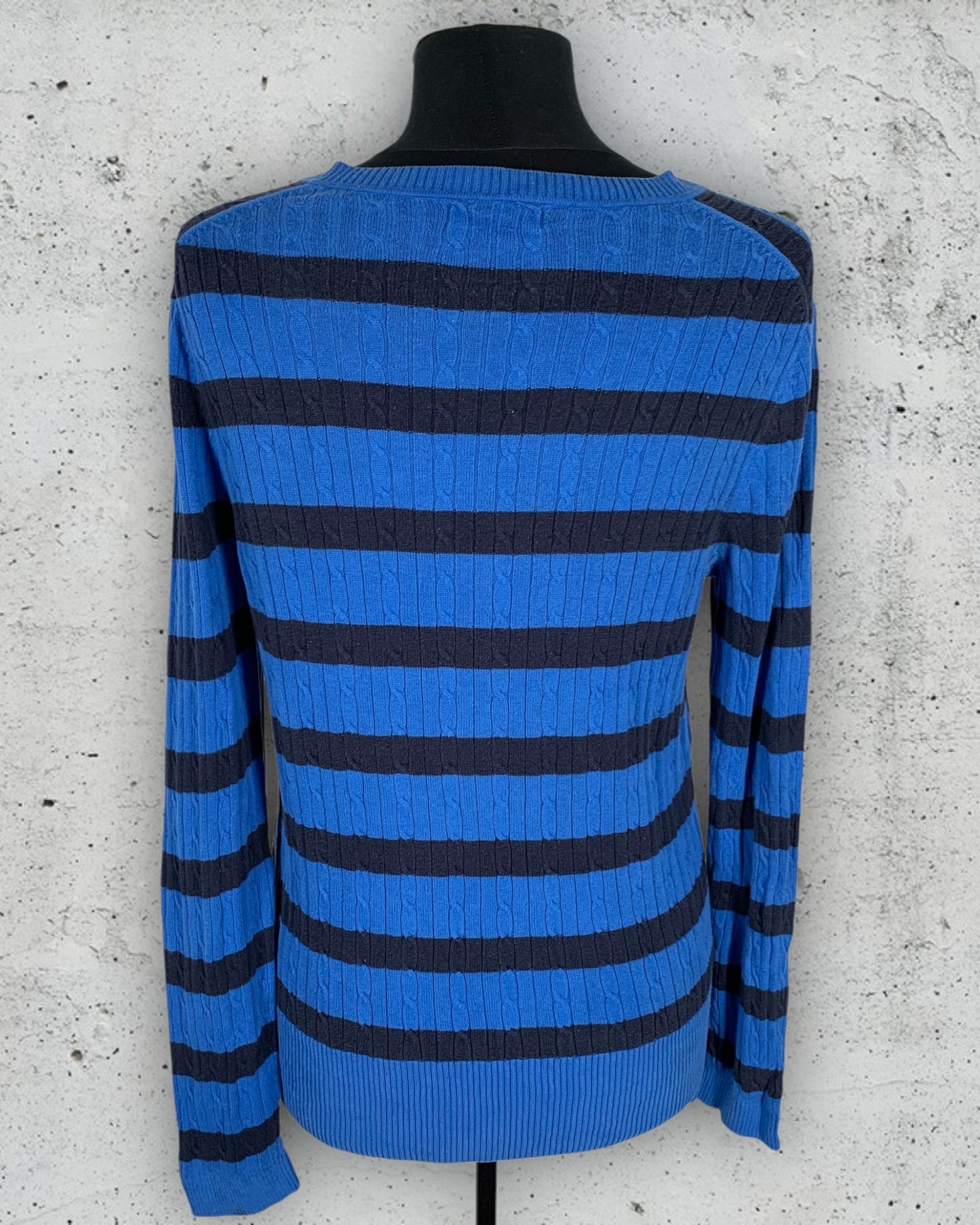 Pull Col V Torsadé Tommy Hilfiger ( XL / 42 / 14 )