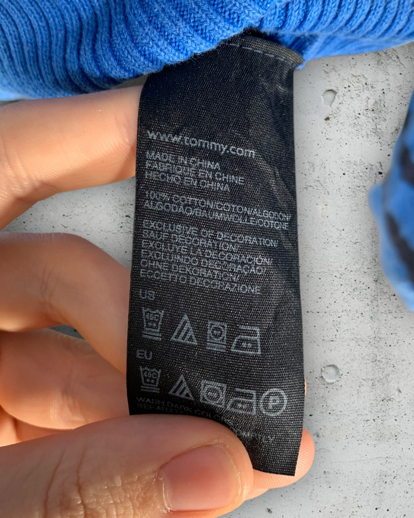 Pull Col V Torsadé Tommy Hilfiger ( XL / 42 / 14 )