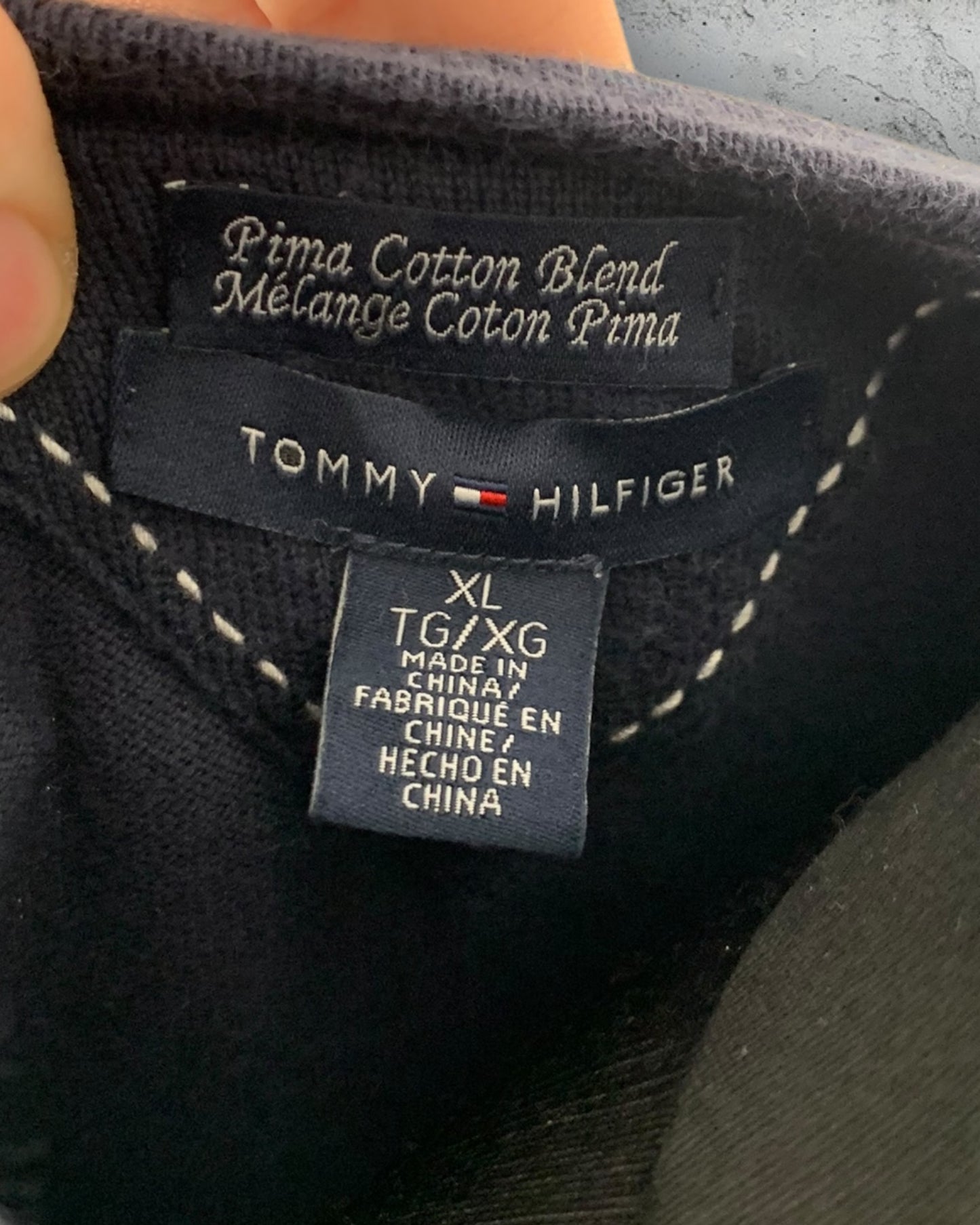 Pull Col V Tommy Hilfiger ( XL / 42 / 14 )