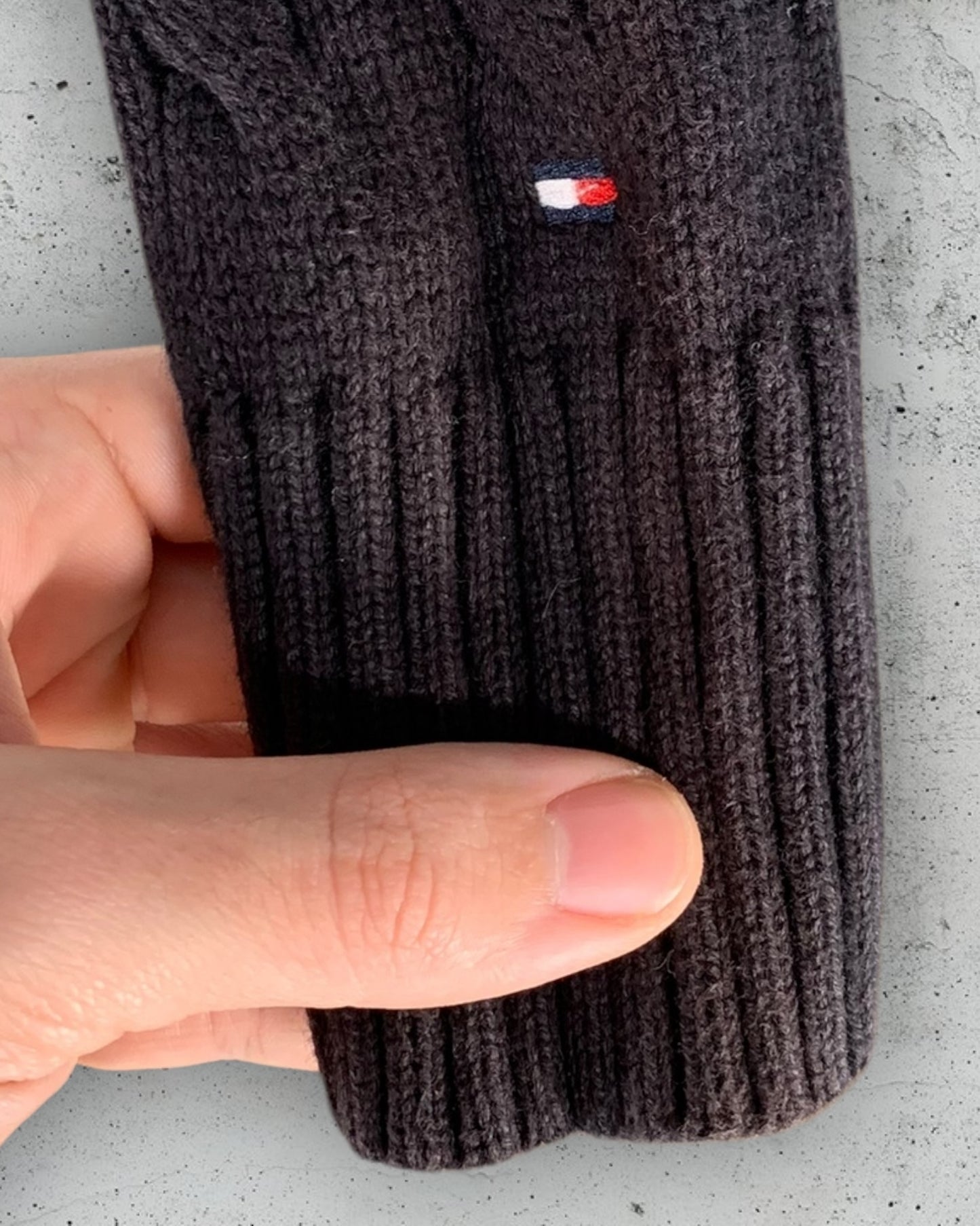 Pull Col V Torsadé Tommy Hilfiger ( XS / 34 / 6 )