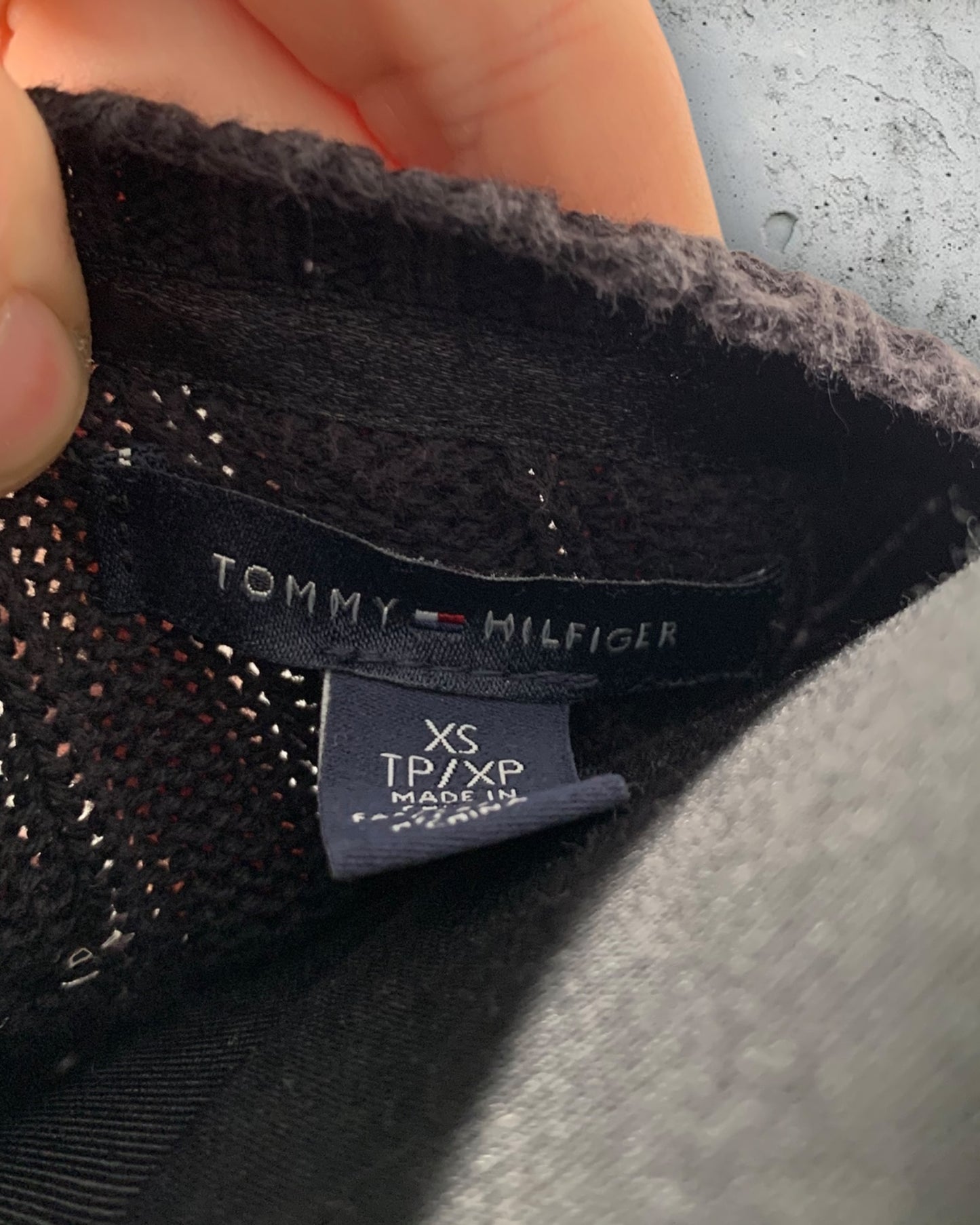 Pull Col V Torsadé Tommy Hilfiger ( XS / 34 / 6 )
