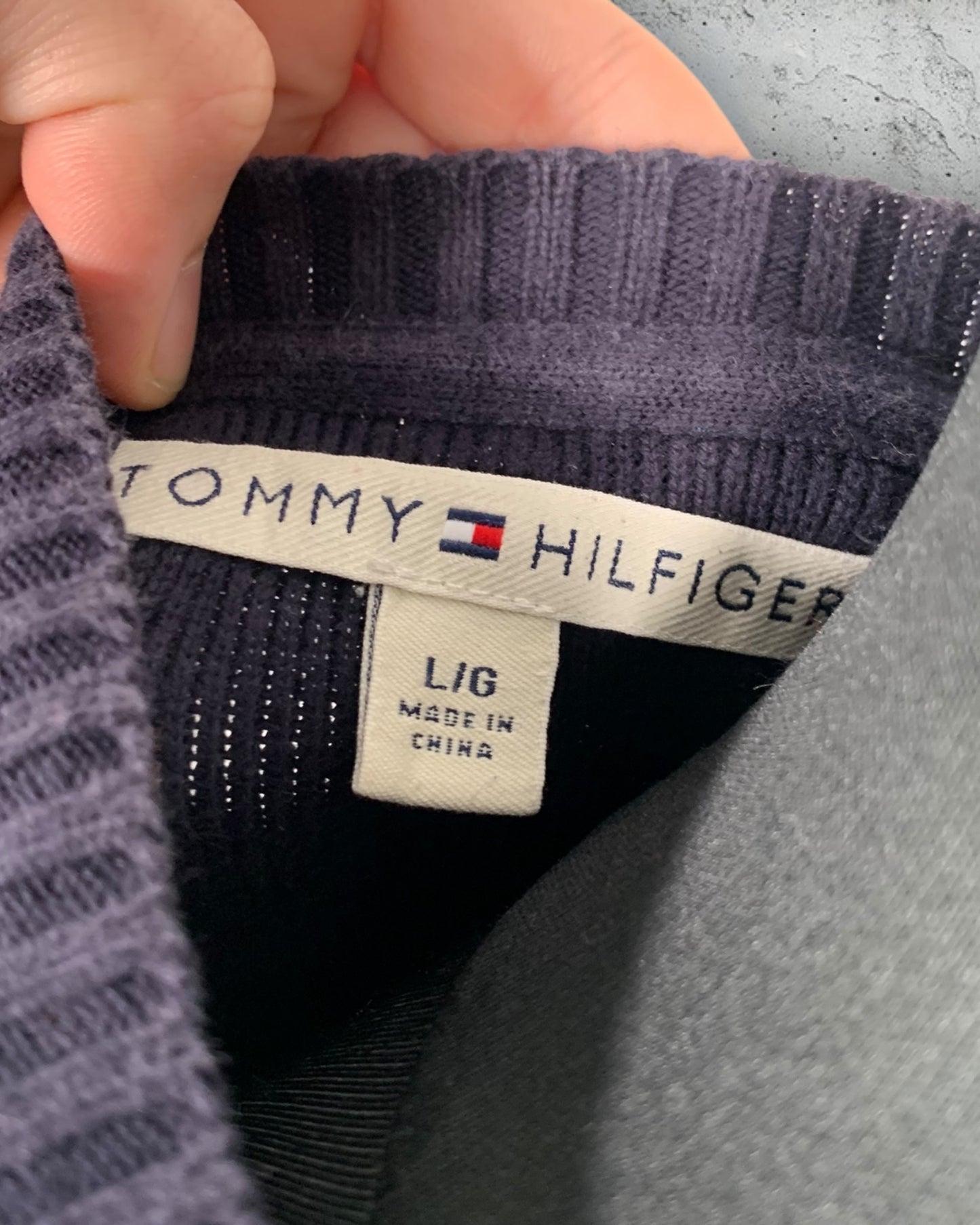 Pull Col V Tommy Hilfiger ( L / 40 / 12 )