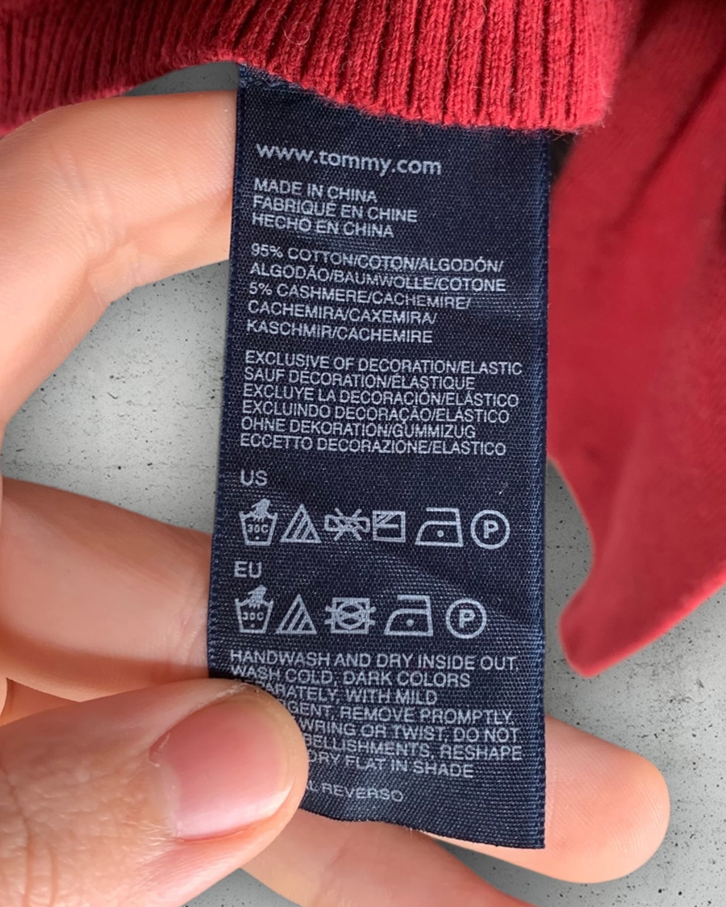 Pull Col V Tommy Hilfiger ( XL / 42 / 14 )