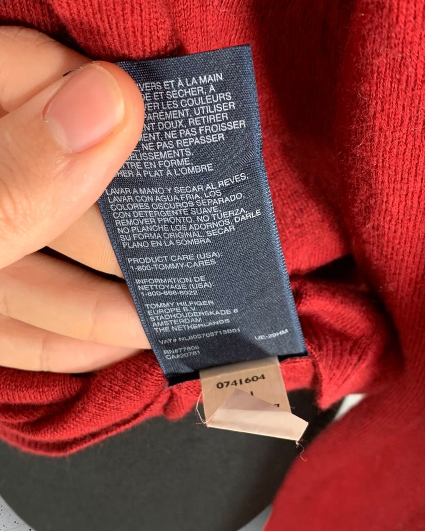 Pull Col V Tommy Hilfiger ( XL / 42 / 14 )