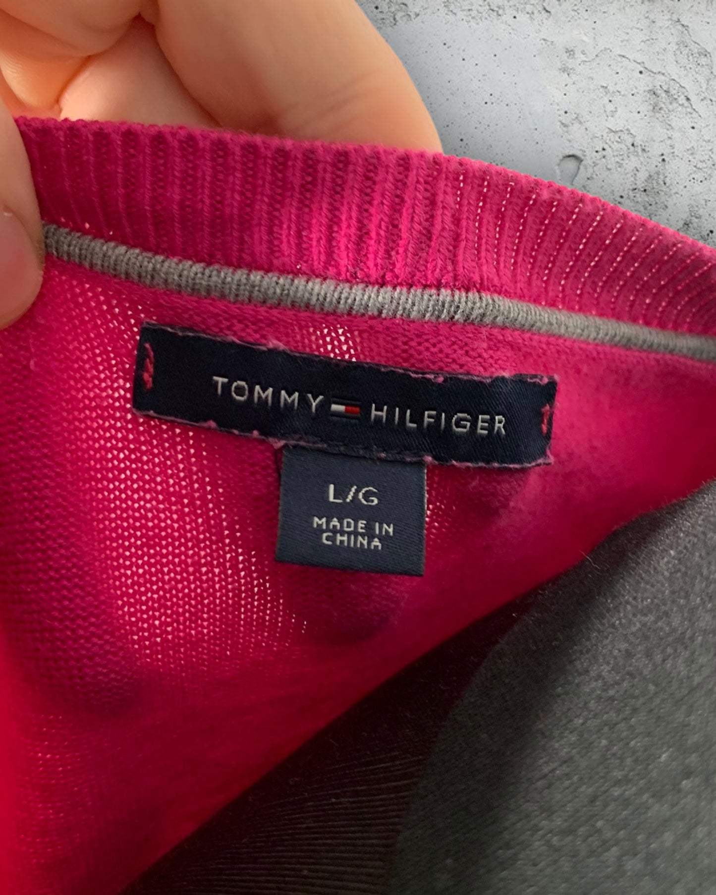 Pull Col V Tommy Hilfiger ( L / 40 / 12 )