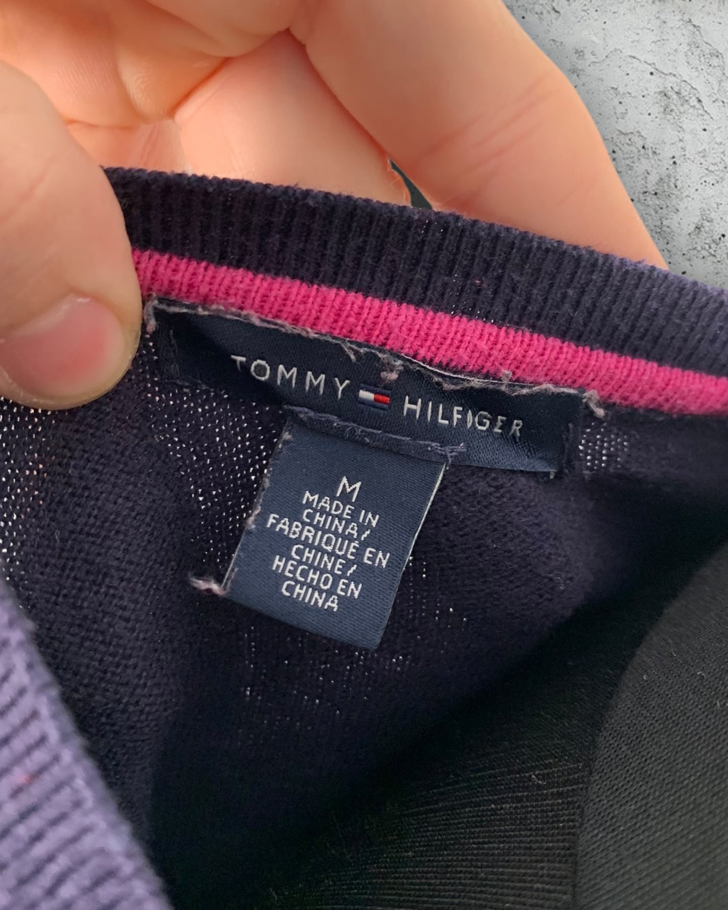 Pull Col V Tommy Hilfiger ( M / 38 / 10 )