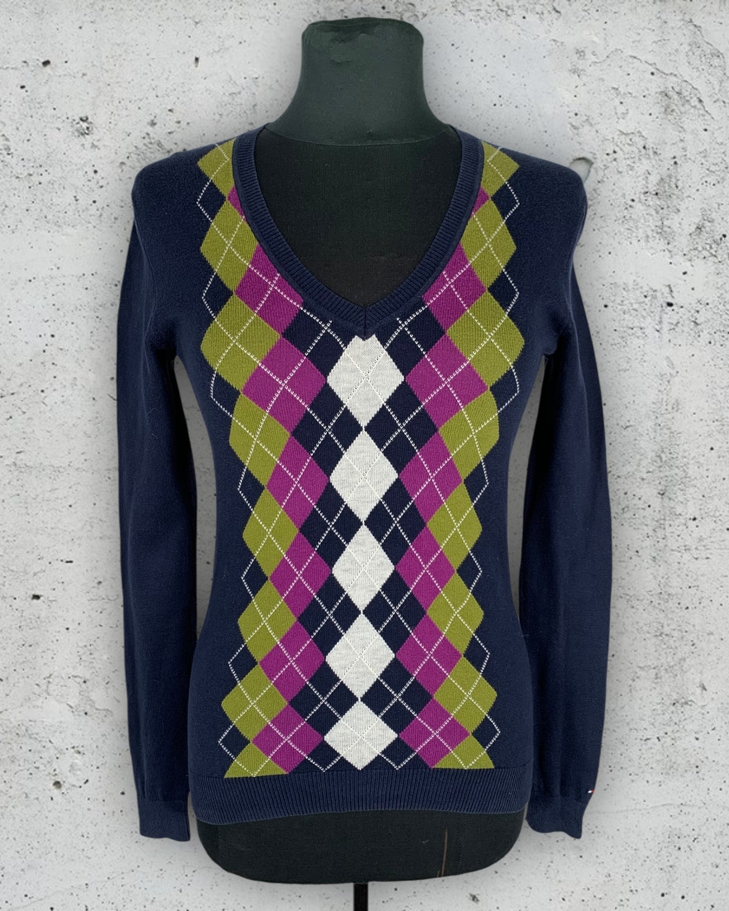 Pull Col V Tommy Hilfiger ( XS / 34 / 6 )