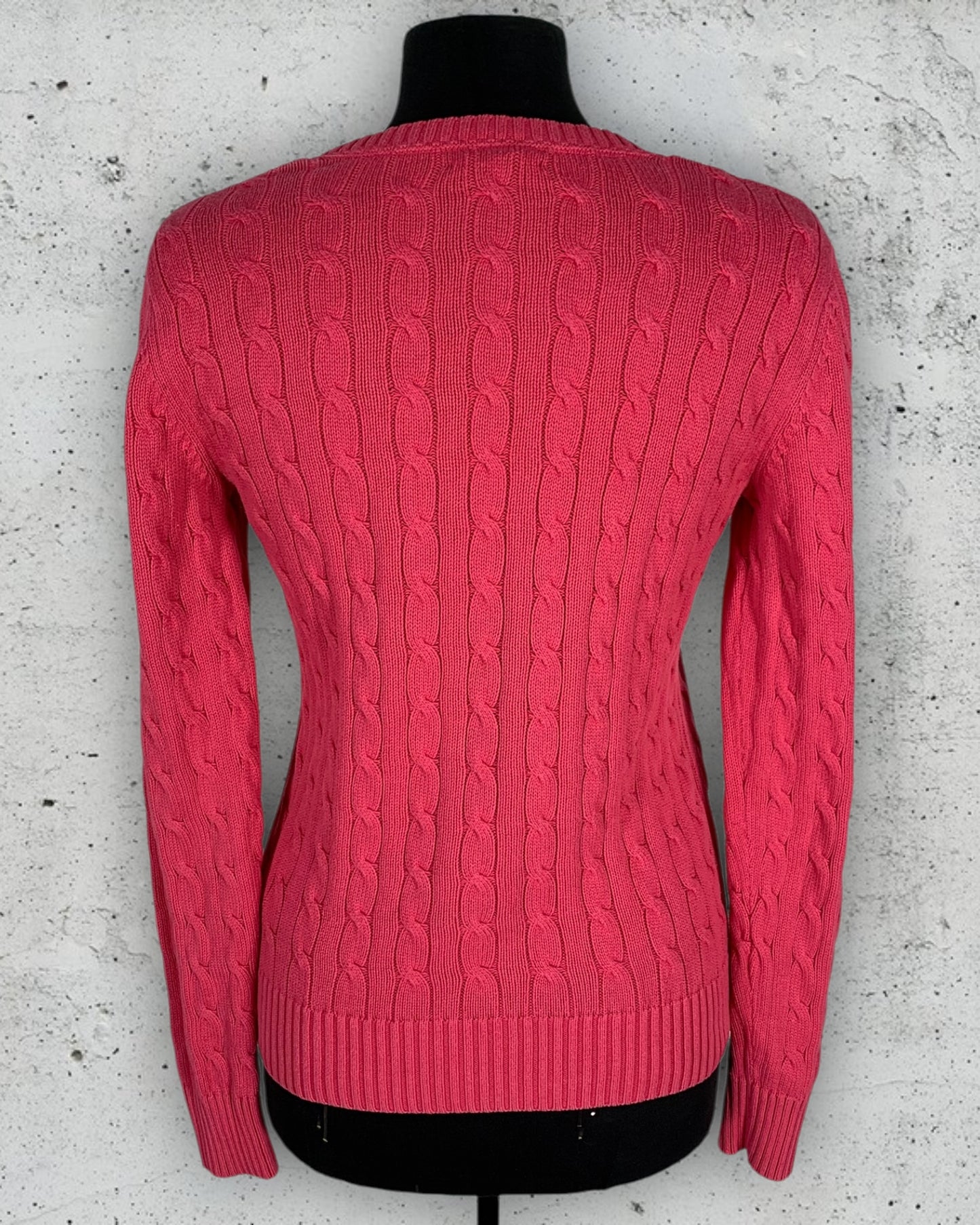 Pull Col V Torsadé Tommy Hilfiger ( M / 38 / 10 )