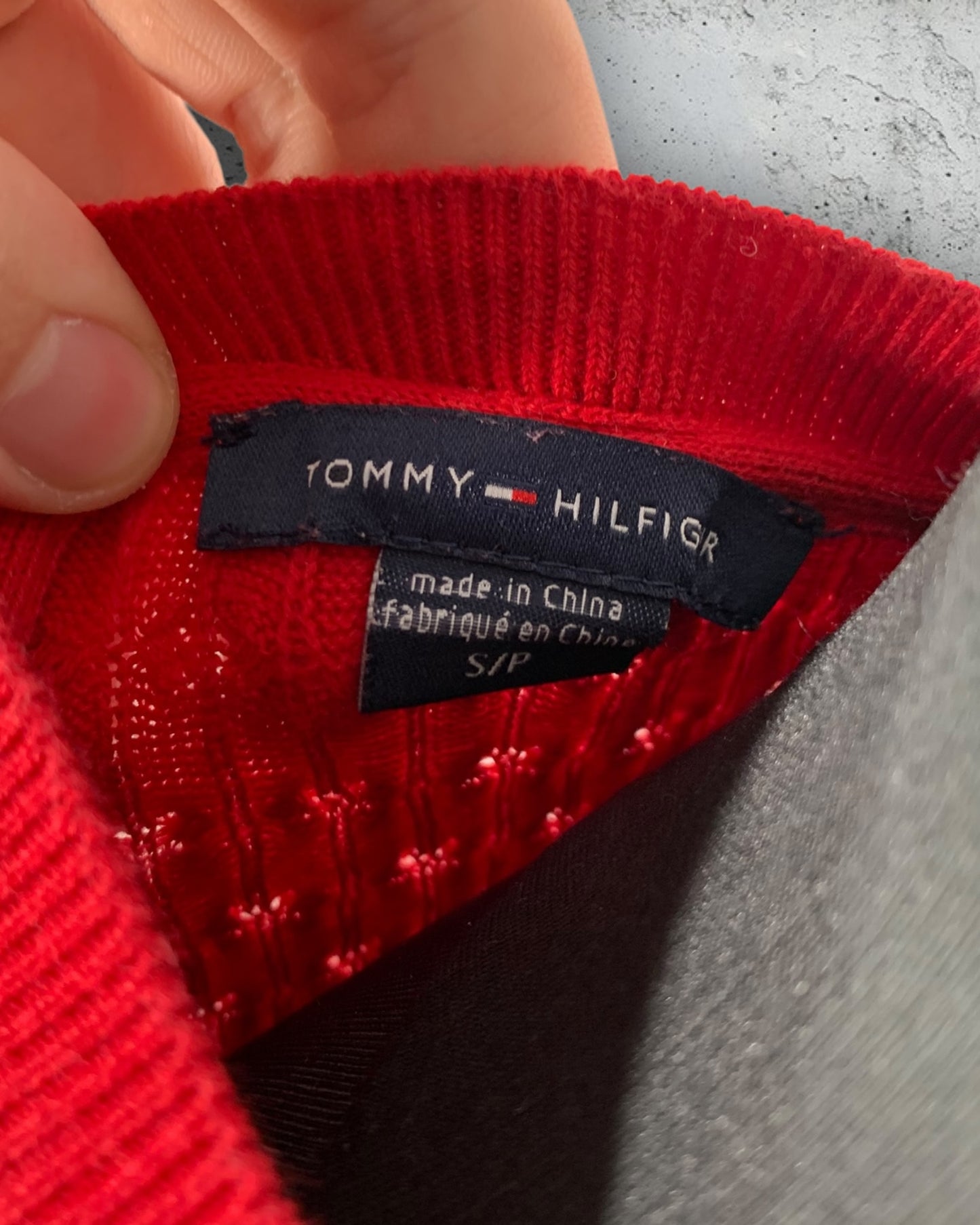 Pull Torsadé Tommy Hilfiger ( S / 36 / 8 )