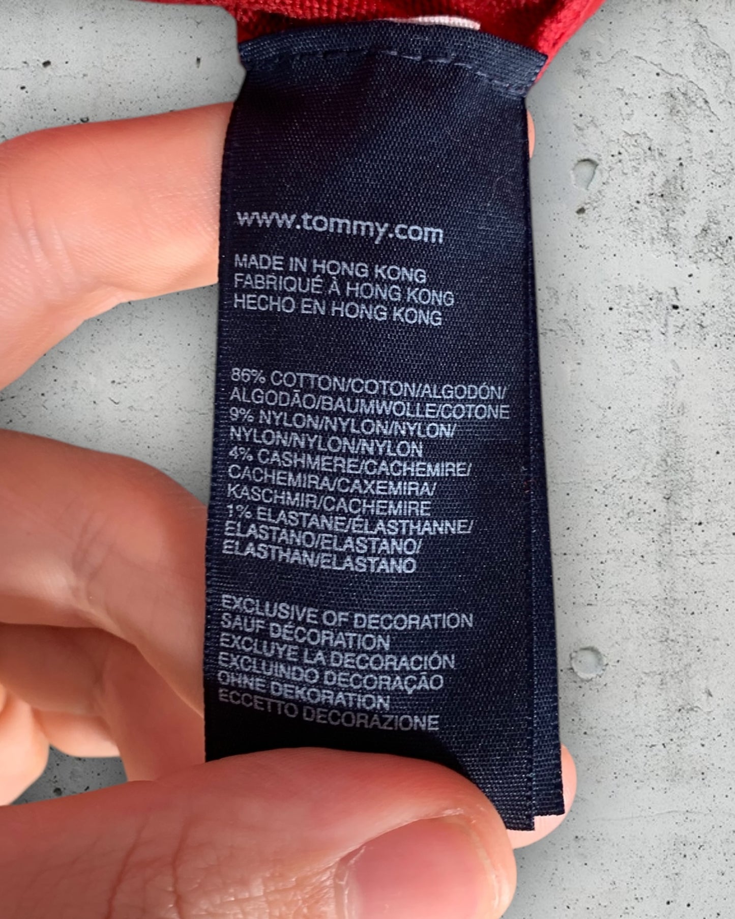 Pull Col V Tommy Hilfiger ( M / 38 / 10 )