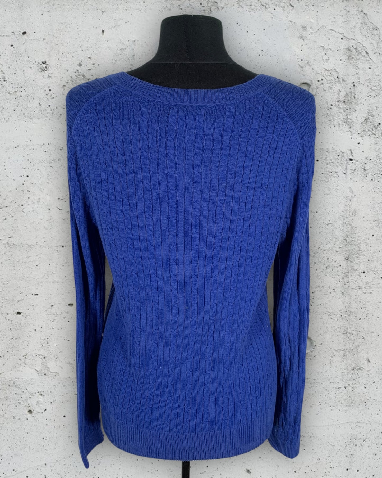 Pull Col V Torsadé Tommy Hilfiger ( XL / 42 / 14 )