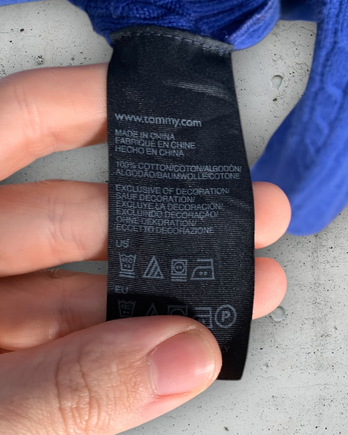 Pull Col V Torsadé Tommy Hilfiger ( XL / 42 / 14 )