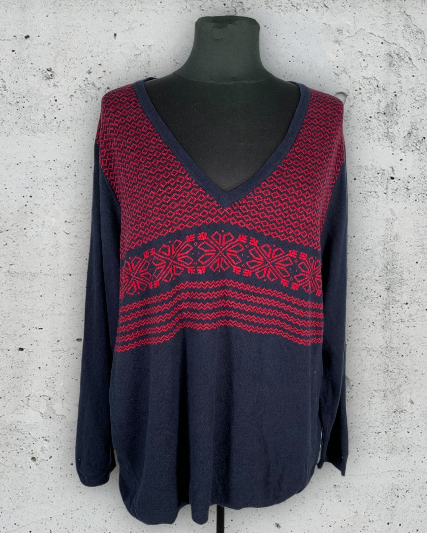 Pull Col V Tommy Hilfiger ( XXL / 44 / 16 )