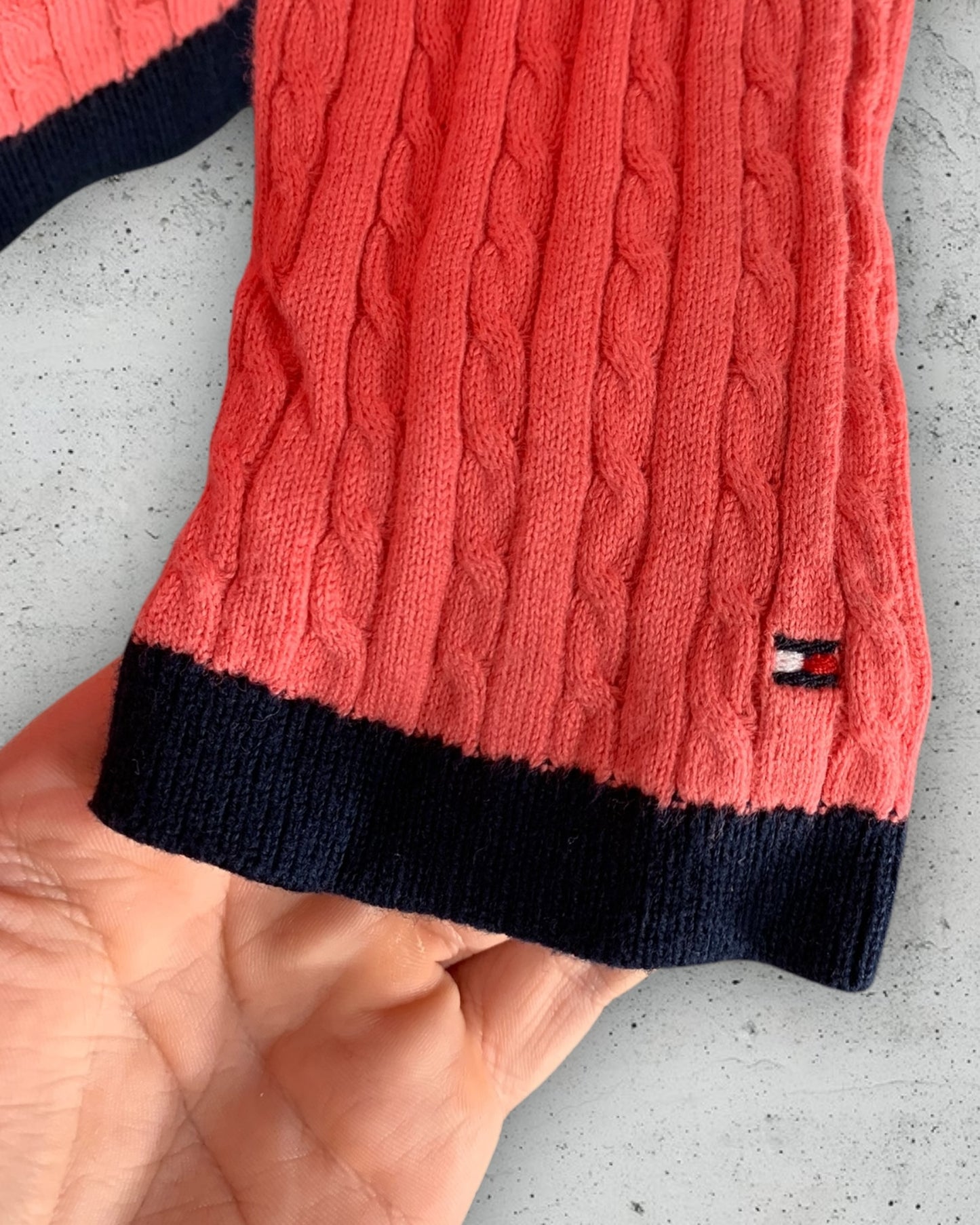 Pull Torsadé Tommy Hilfiger ( L / 40 / 12 )