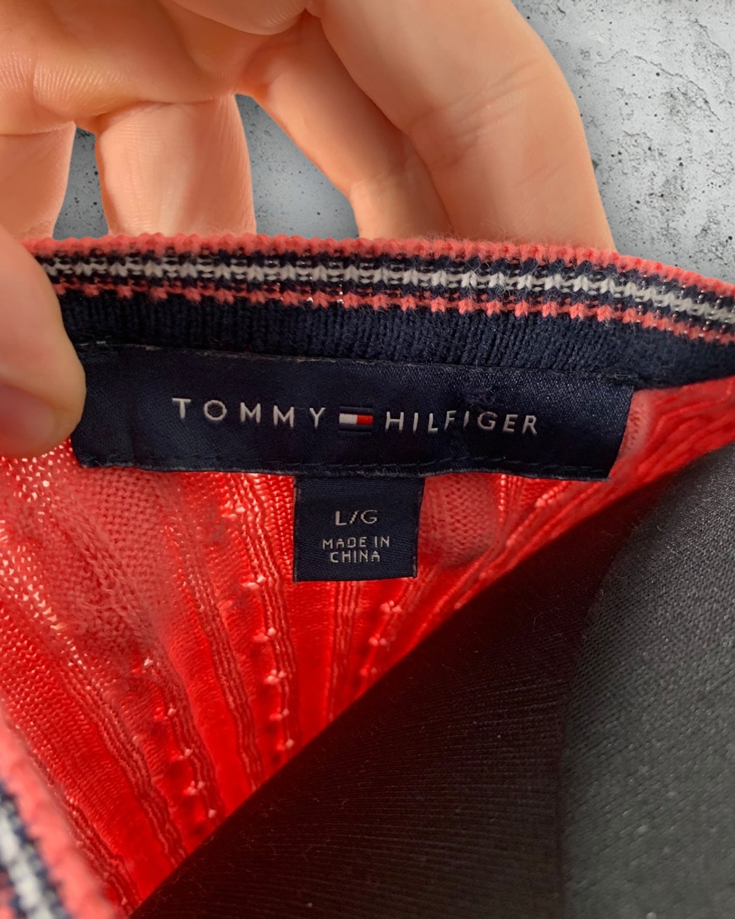 Pull Torsadé Tommy Hilfiger ( L / 40 / 12 )