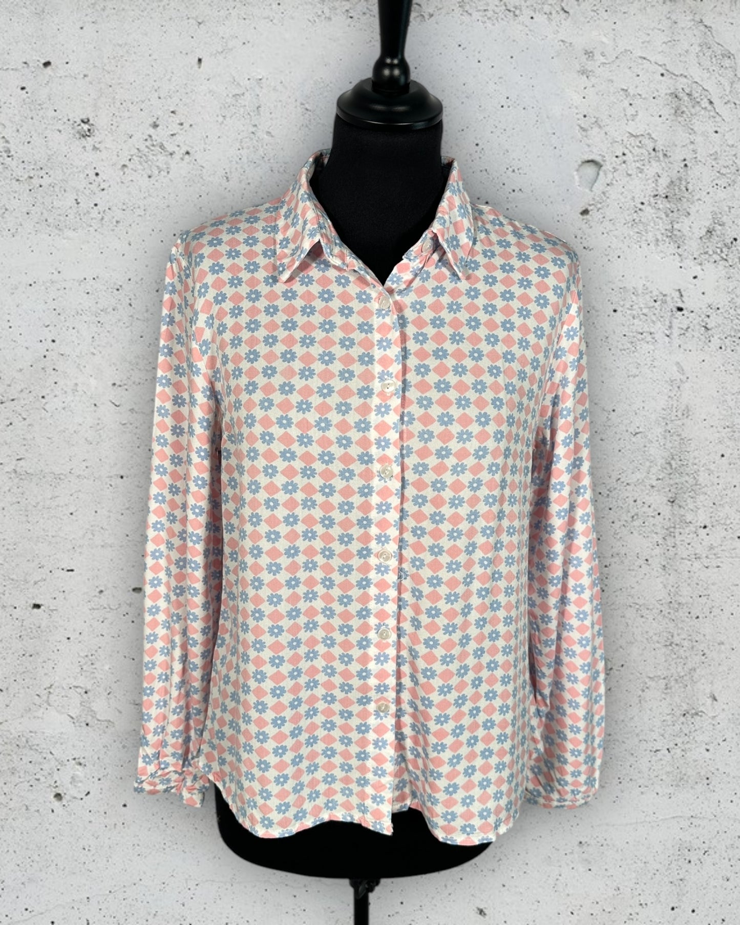 Chemisier Cerise Blue ( M / 38 / 10 )