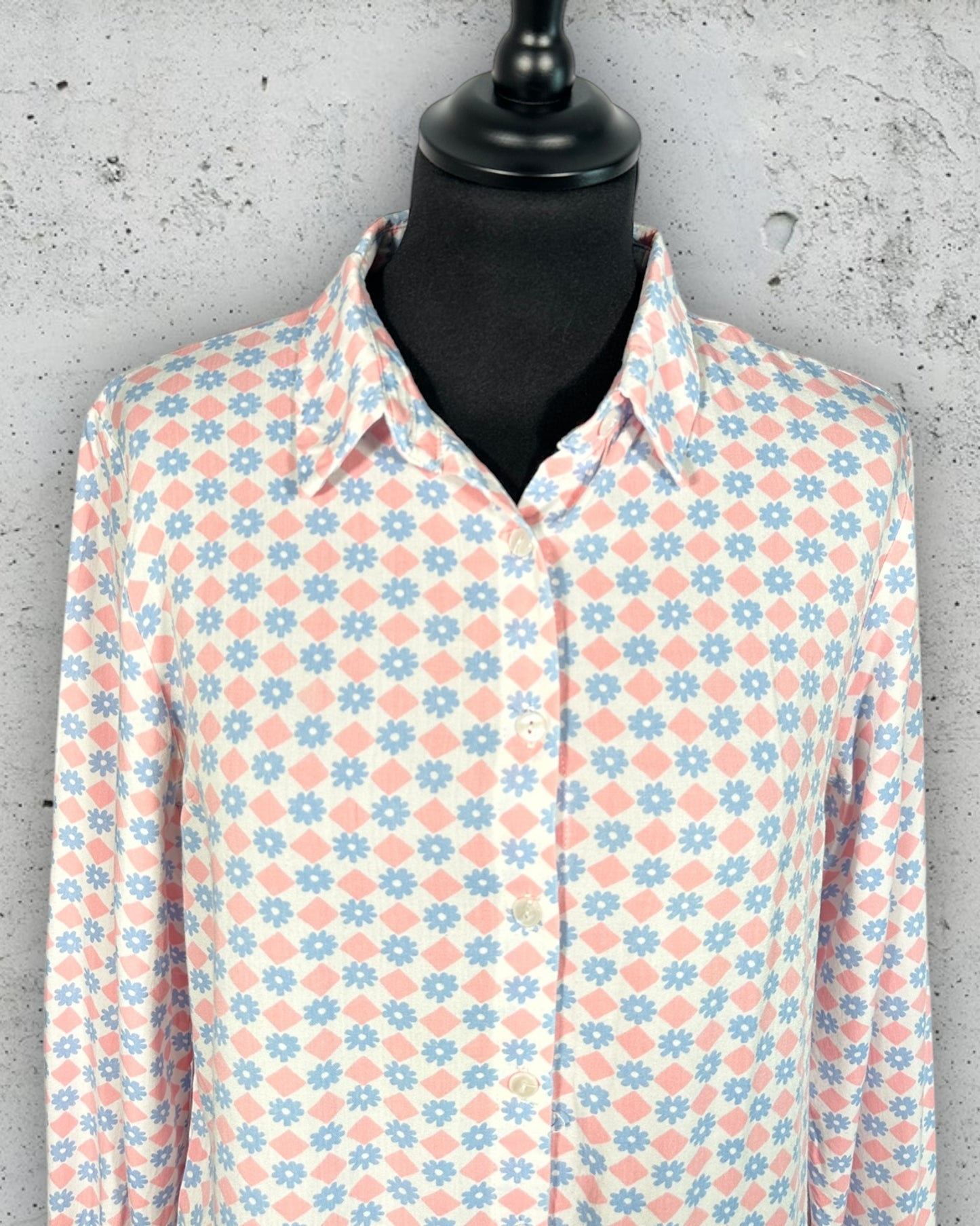 Chemisier Cerise Blue ( M / 38 / 10 )