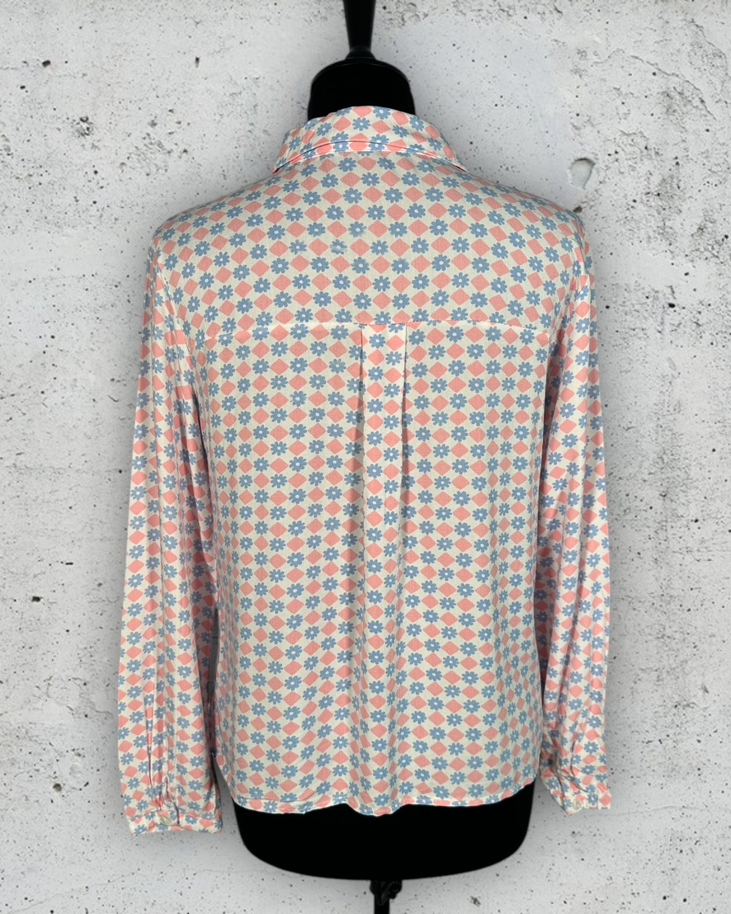 Chemisier Cerise Blue ( M / 38 / 10 )