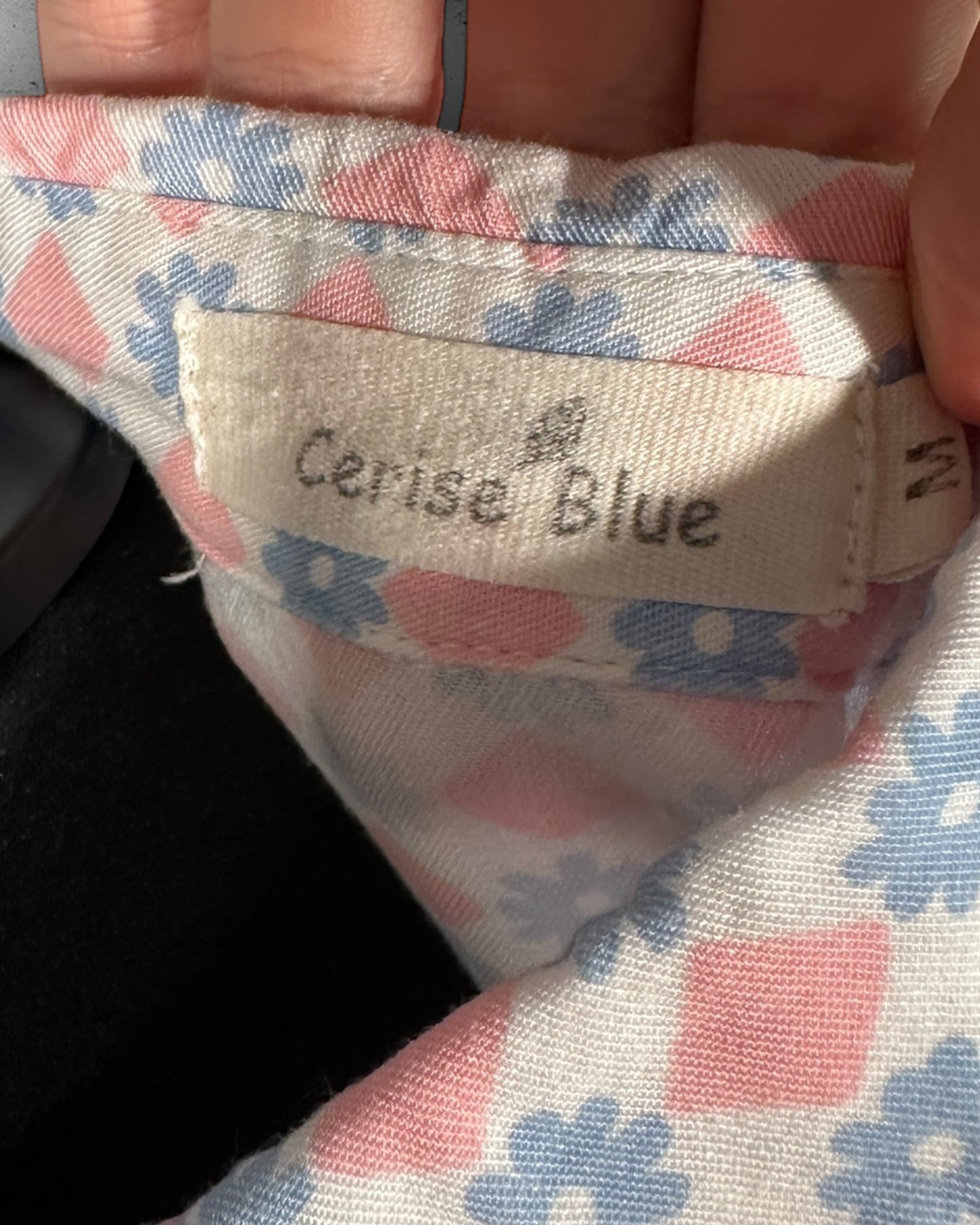 Chemisier Cerise Blue ( M / 38 / 10 )