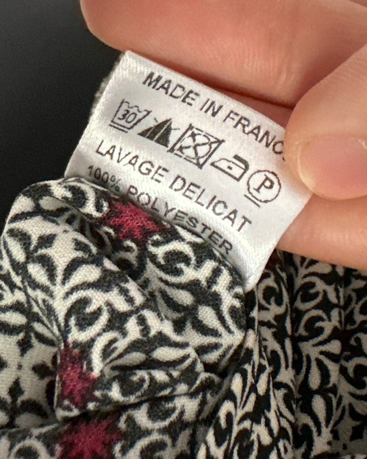 Blouse Manouchka "Sorbier" ( S / 36 / 8 )